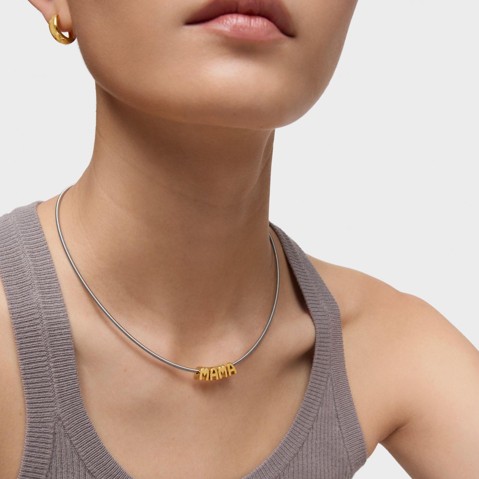 Pack charms TOUS Mama con baño de oro 18 kt sobre plata-6