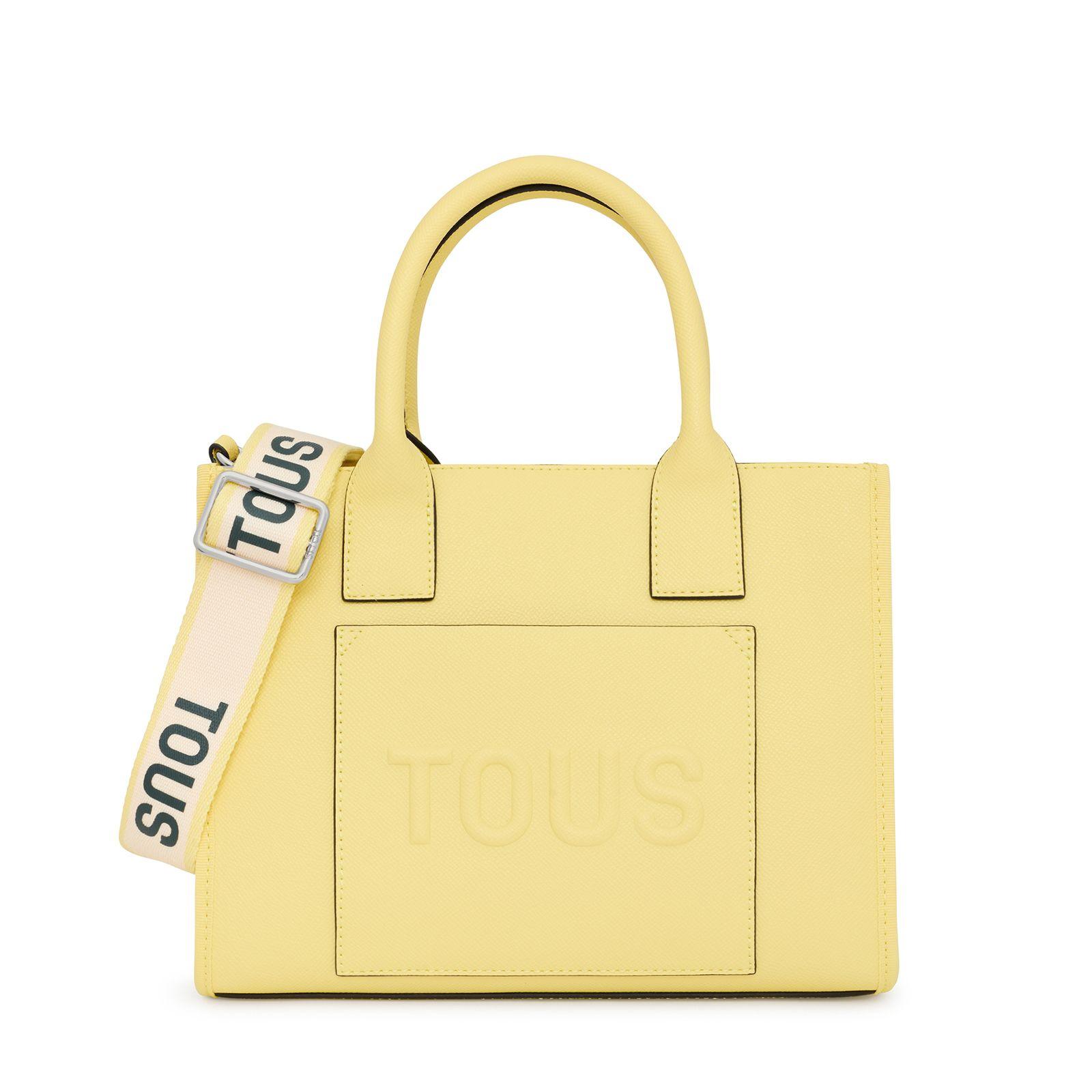 Bolso Shopping mediano Amaya amarillo a Rue Tous-0