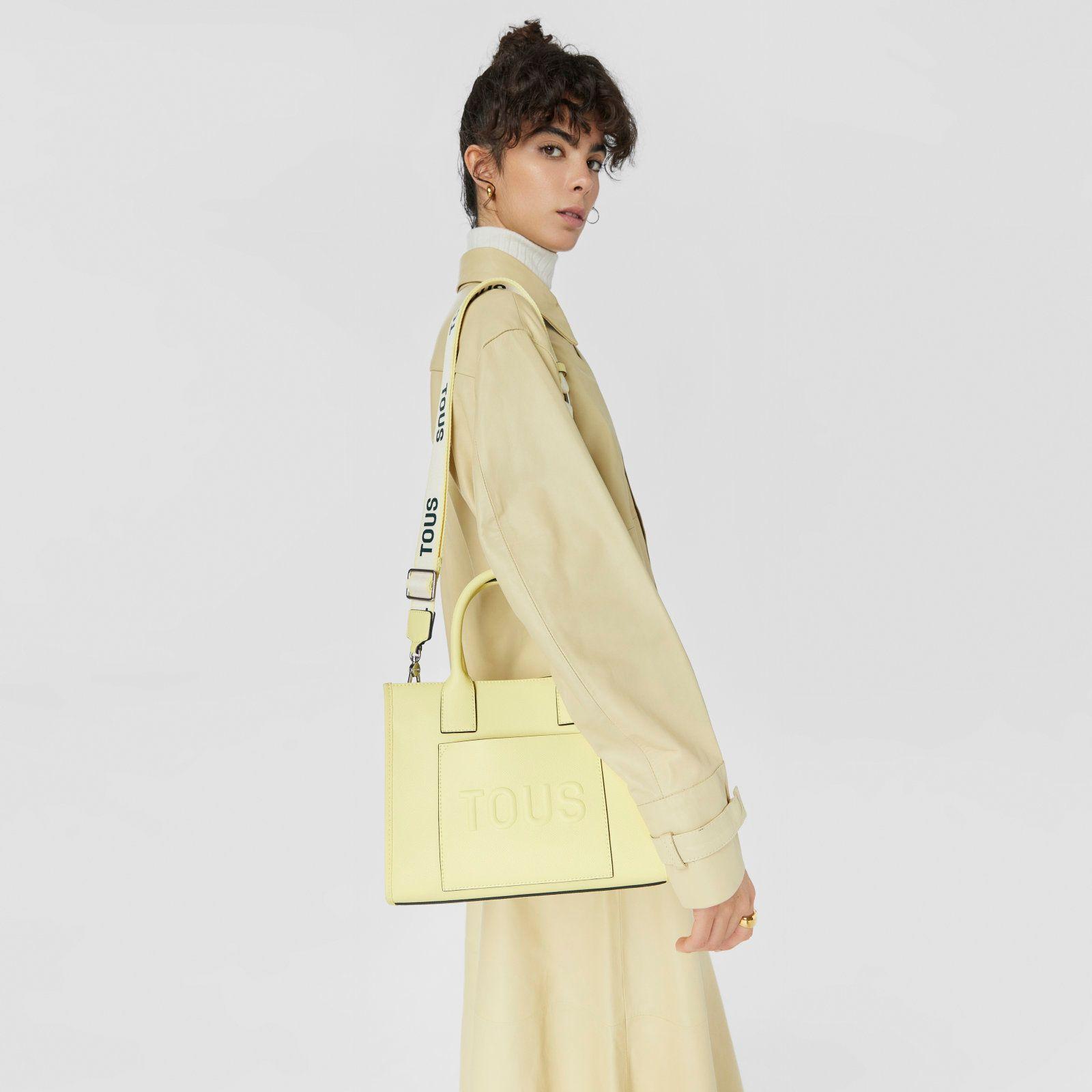 Bolso Shopping mediano Amaya amarillo a Rue Tous-2