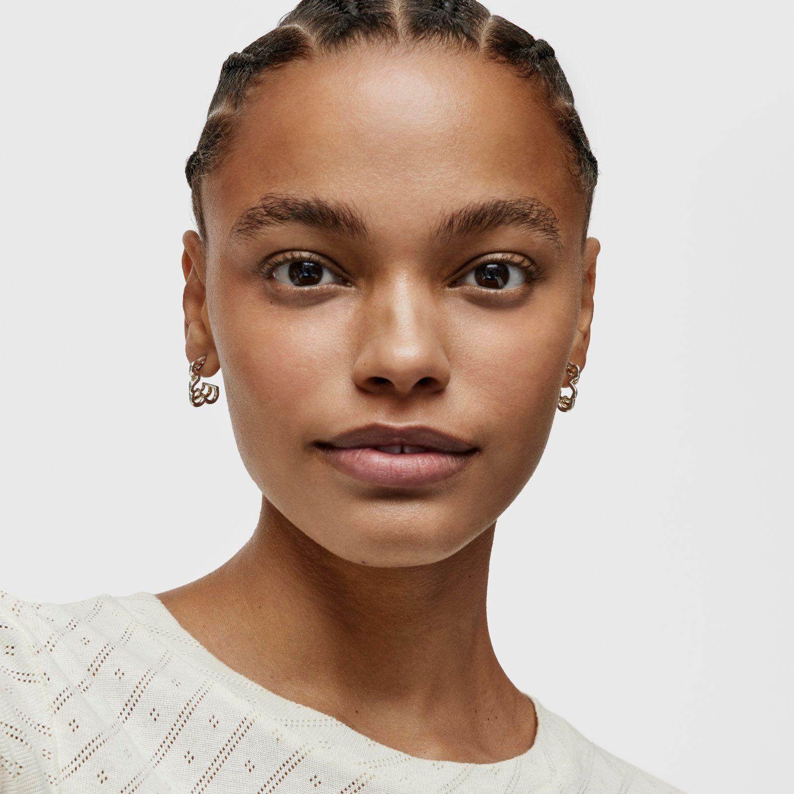 Aros pequeños triple oso bicolor Bickie-4