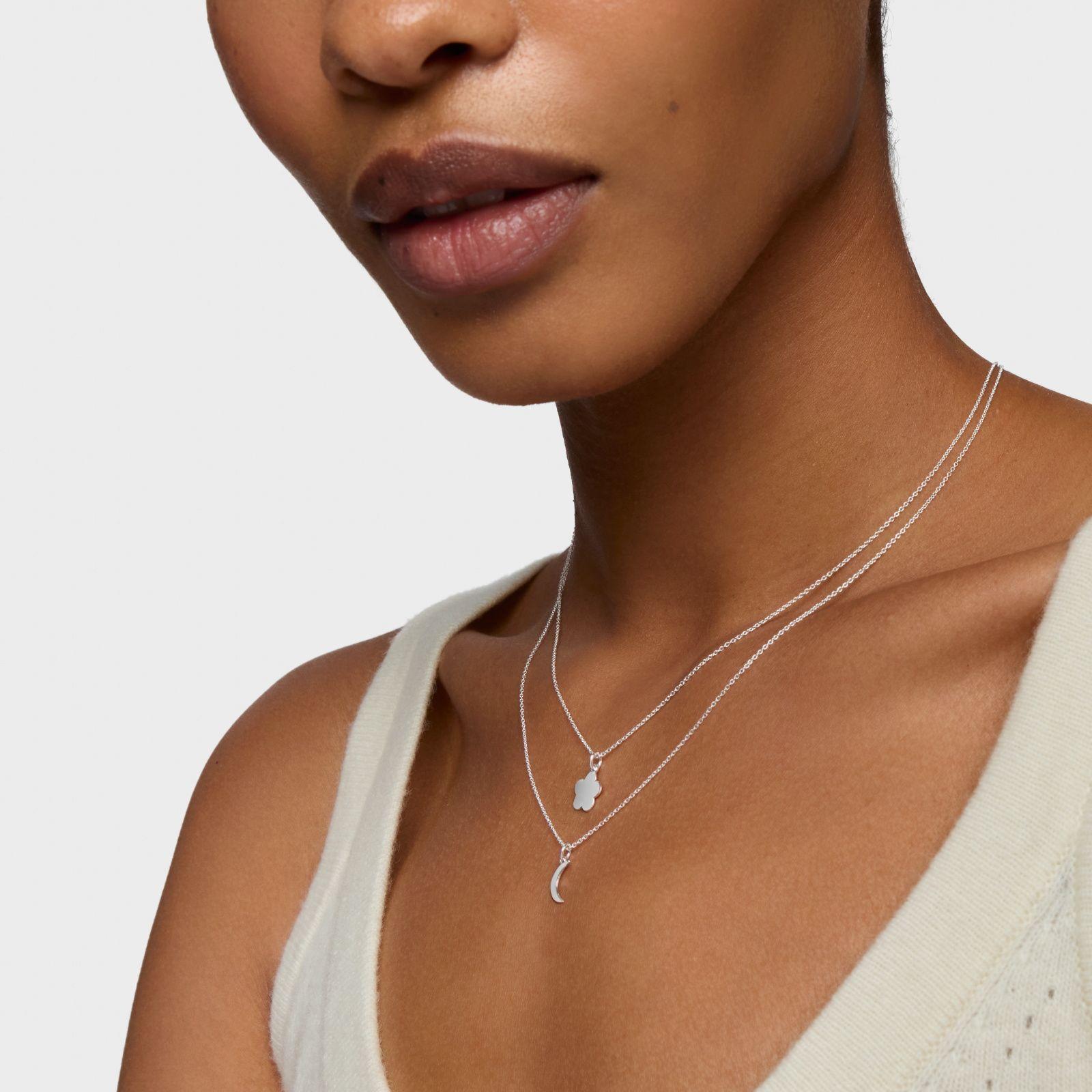 Collar corto luna de plata TOUS Motivos-4