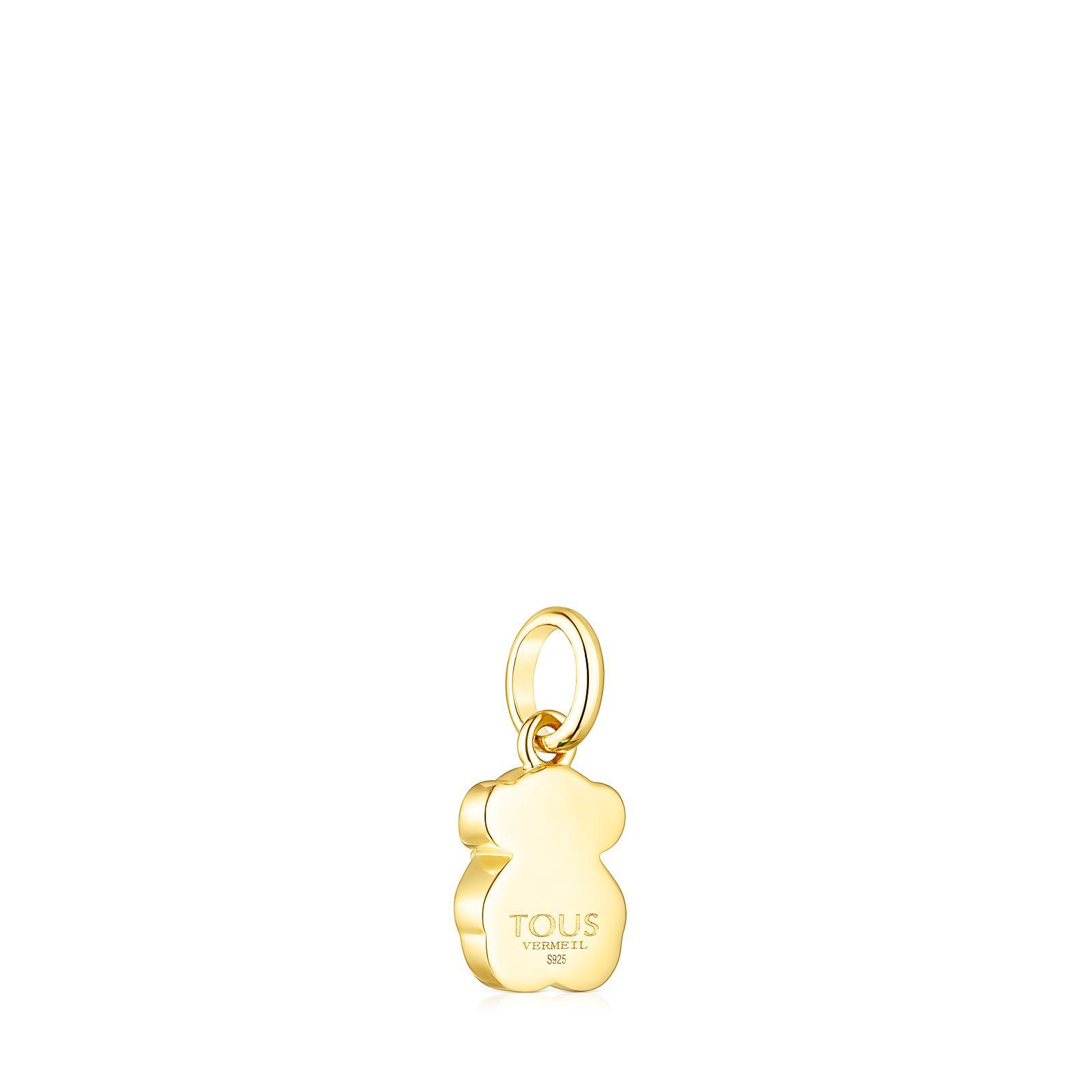 Colgante Icon Color de plata vermeil y malaquita Tous-2
