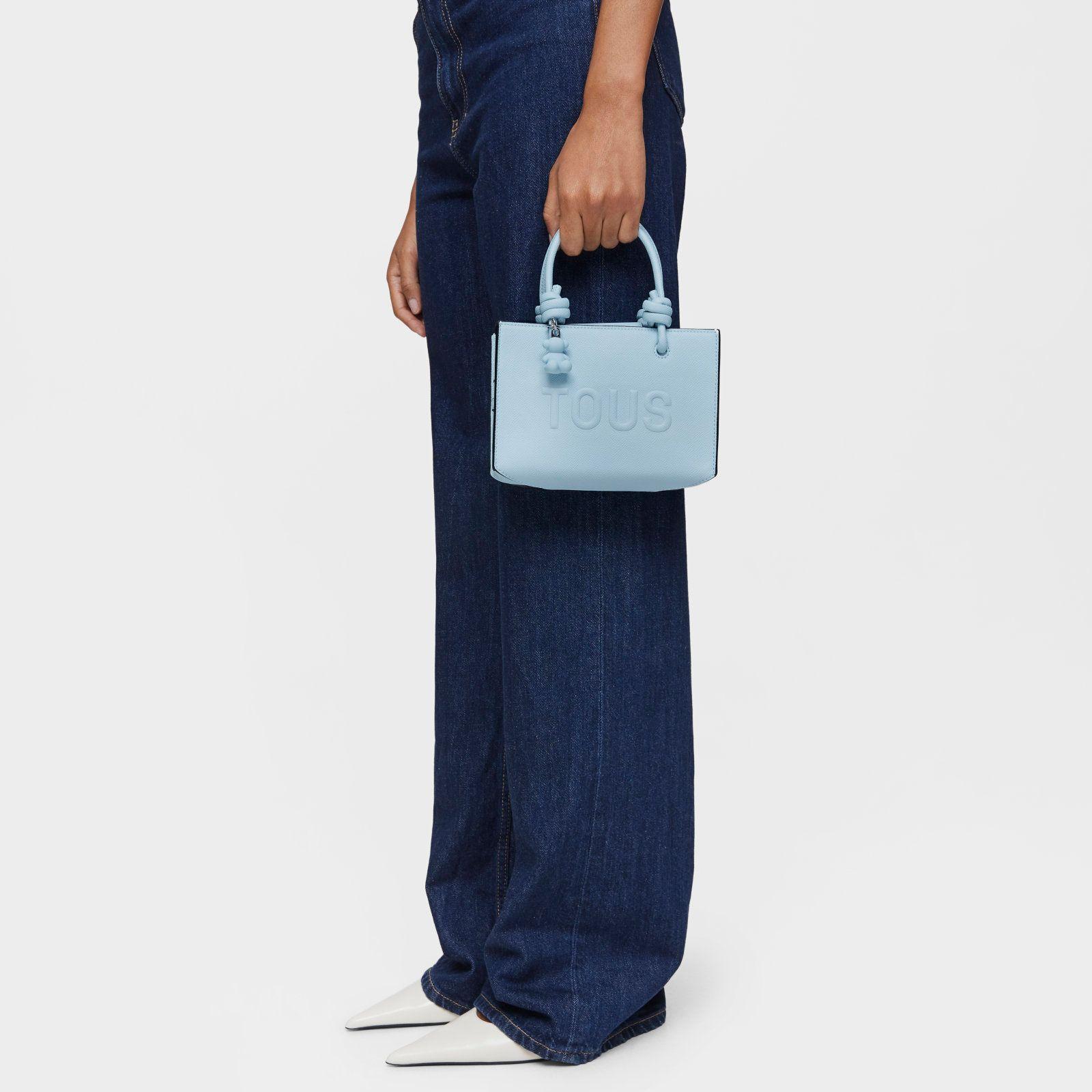 Mini bolso horizontal azul claro TOUS La Rue New-4