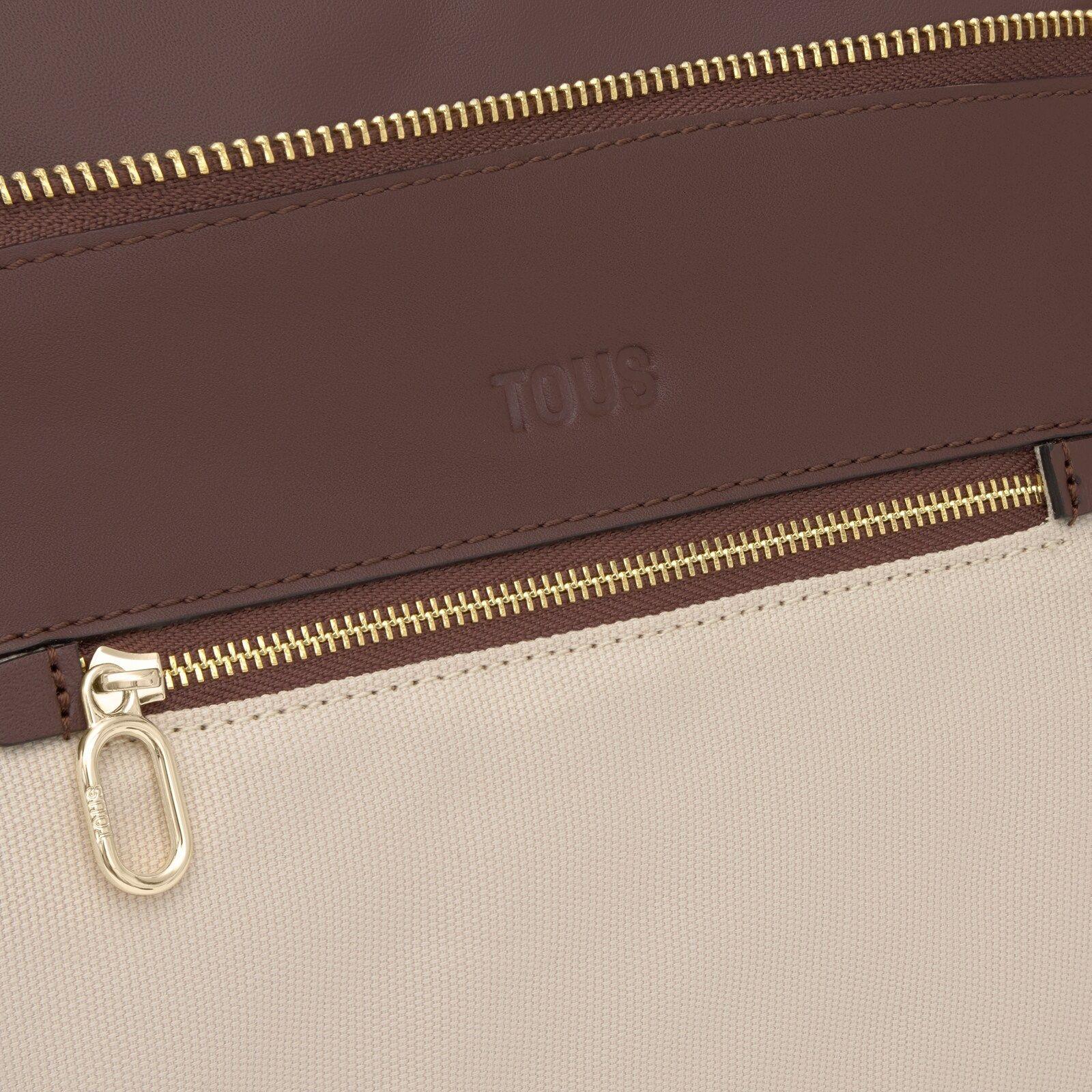 Bandolera pequeña marrón TOUS Arlette-1