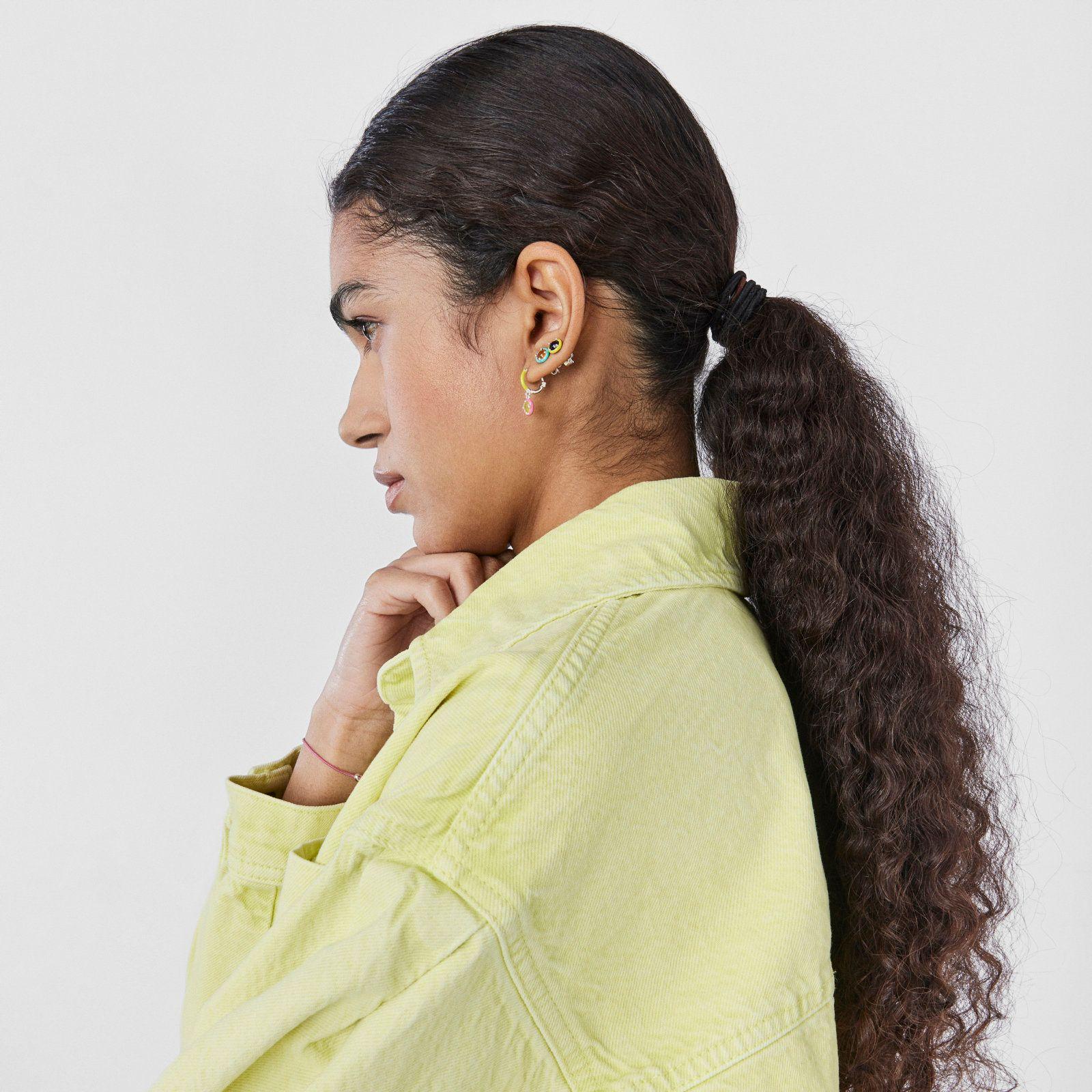 Aro de plata, calcedonia y esmalte TOUS Vibrant Colors-3