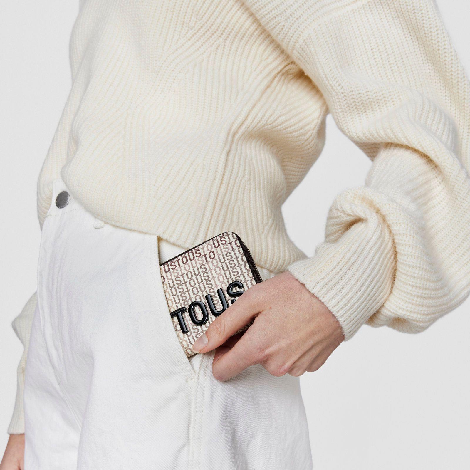 Monedero beige TOUS Cecilia-4