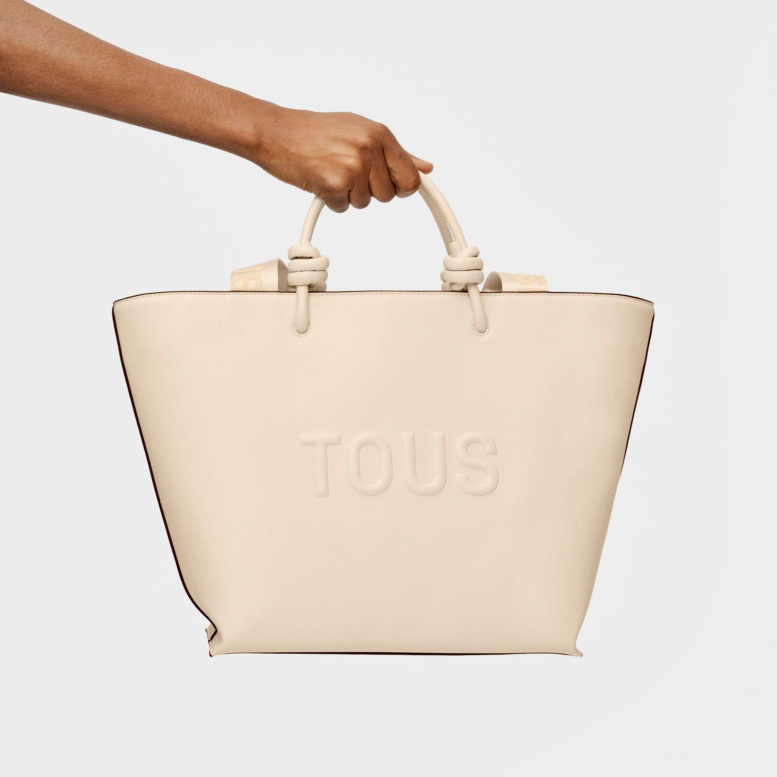 Capazo mediano beige TOUS La Rue New-5