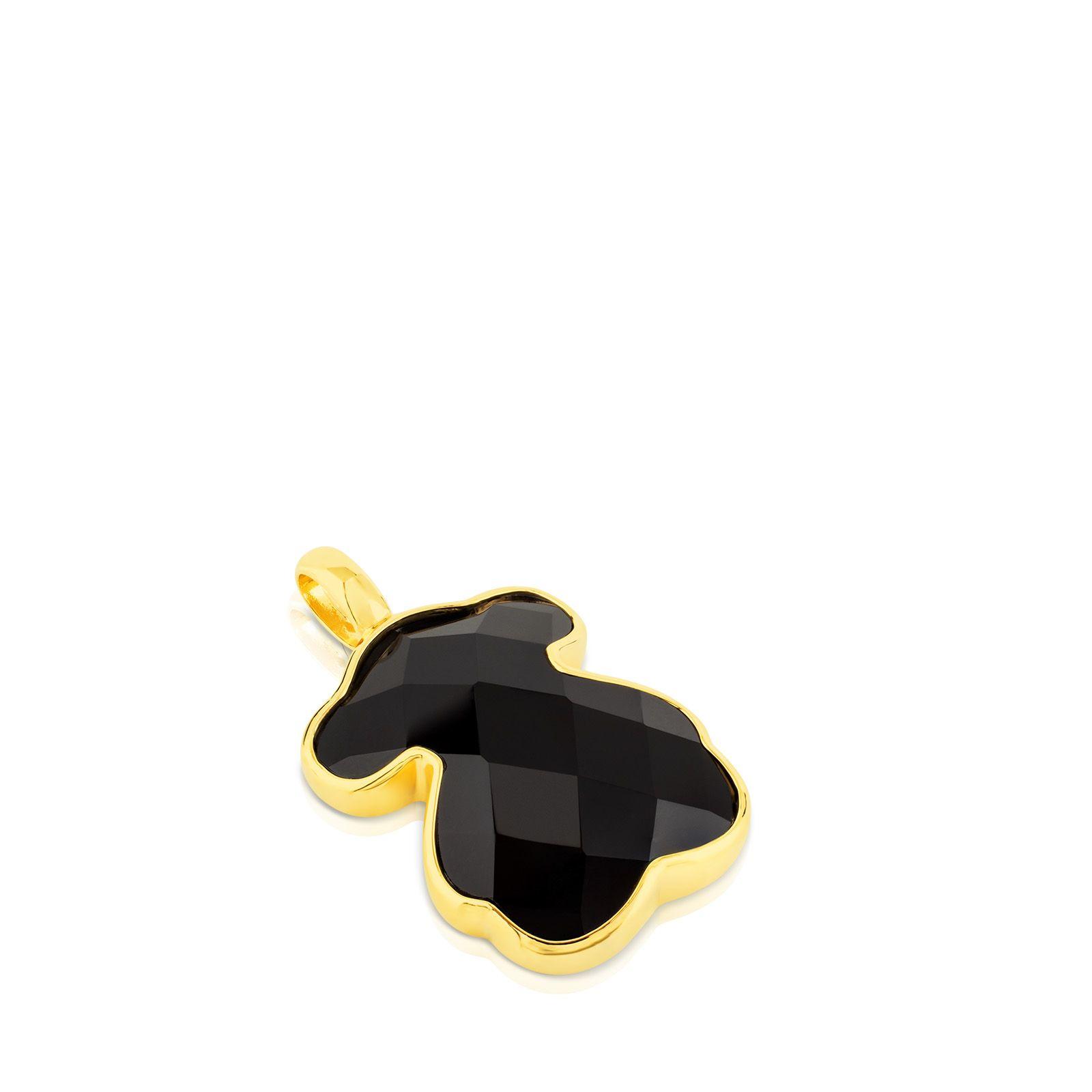 Colgante Tous Color de Plata Vermeil y Onix TOUS-3