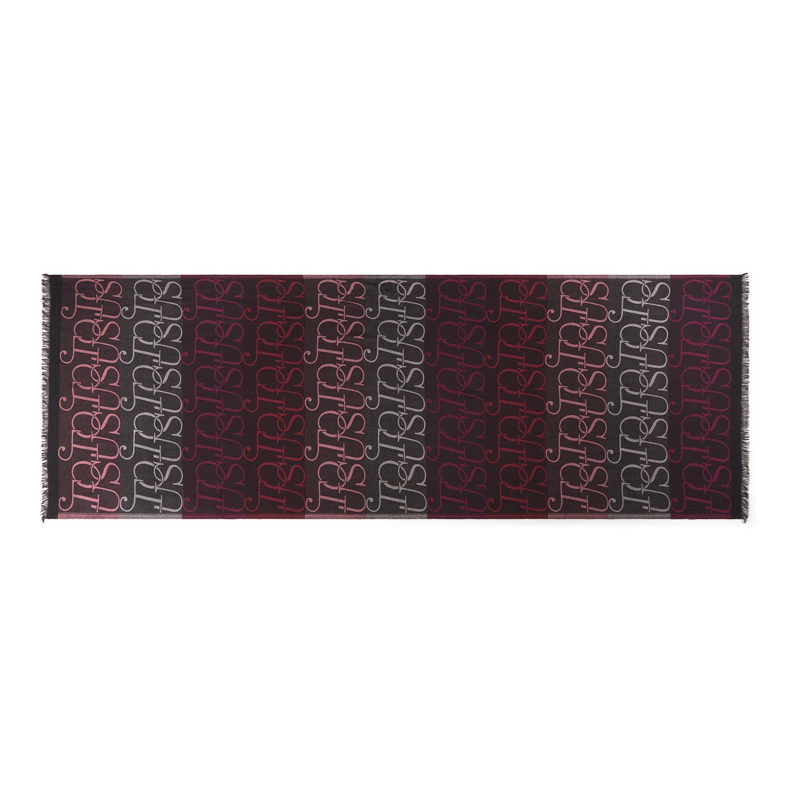 Pañuelo Spinel de jacquard fucsia y negro Tous-0