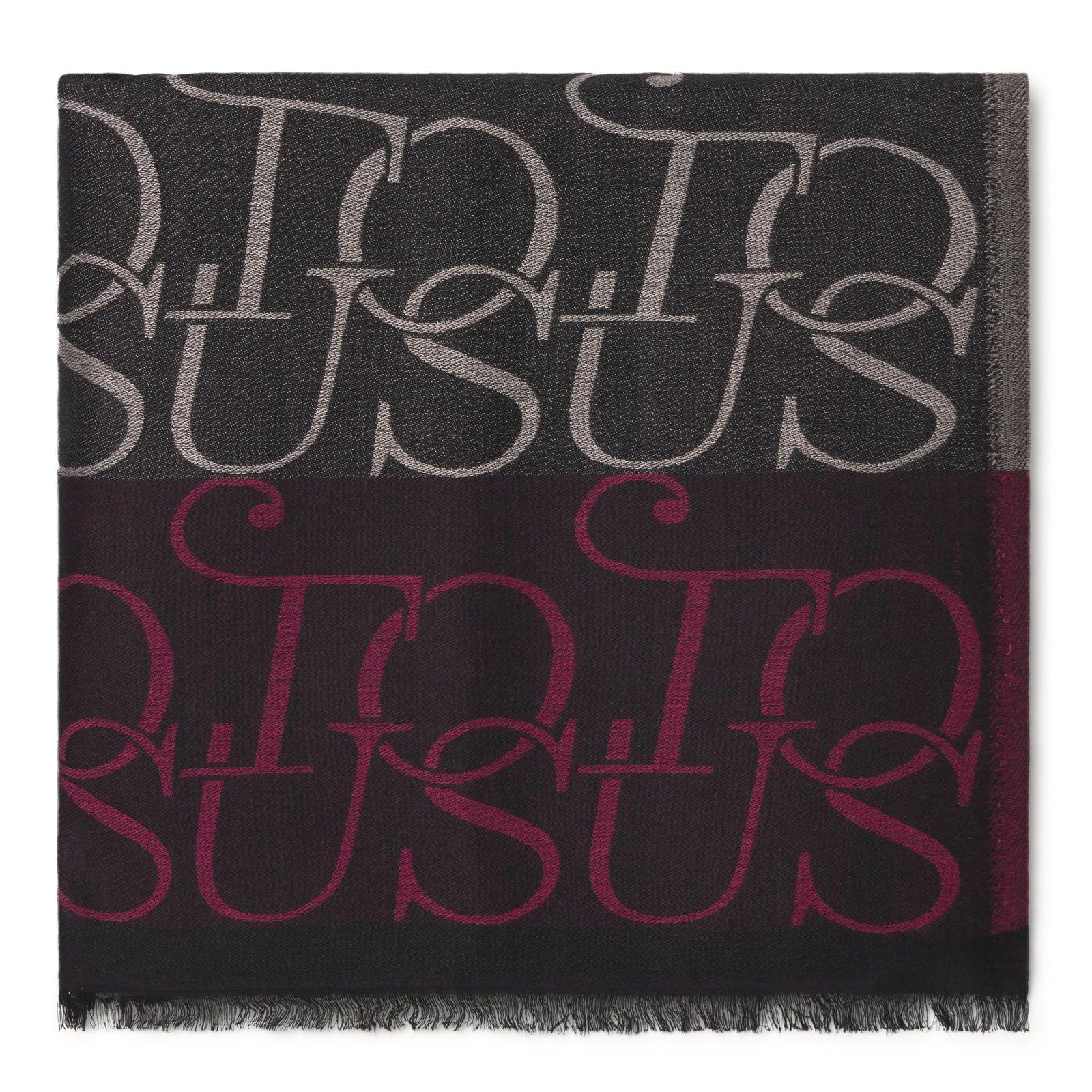 Pañuelo Spinel de jacquard fucsia y negro Tous-1