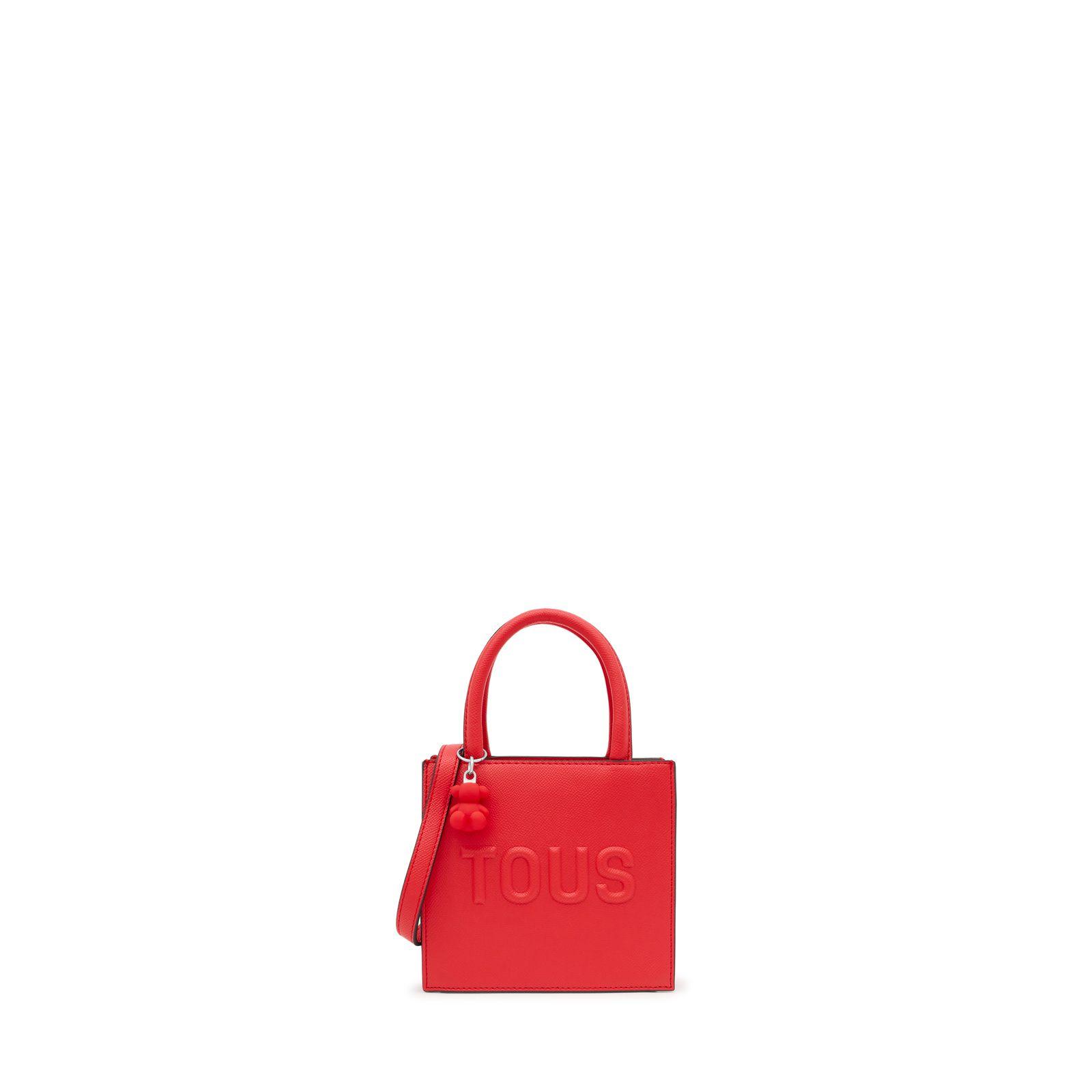 Bolso mini cube rojo TOUS Brenda-0