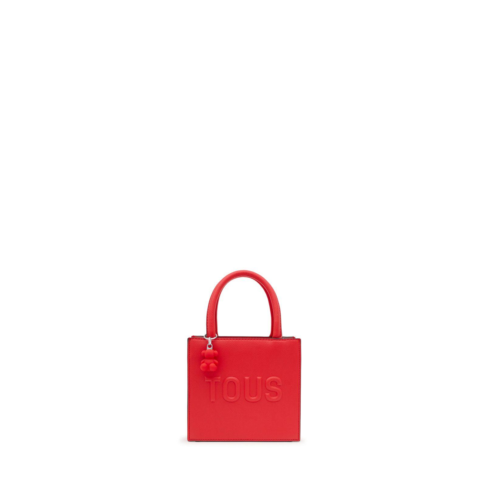 Bolso mini cube rojo TOUS Brenda-3