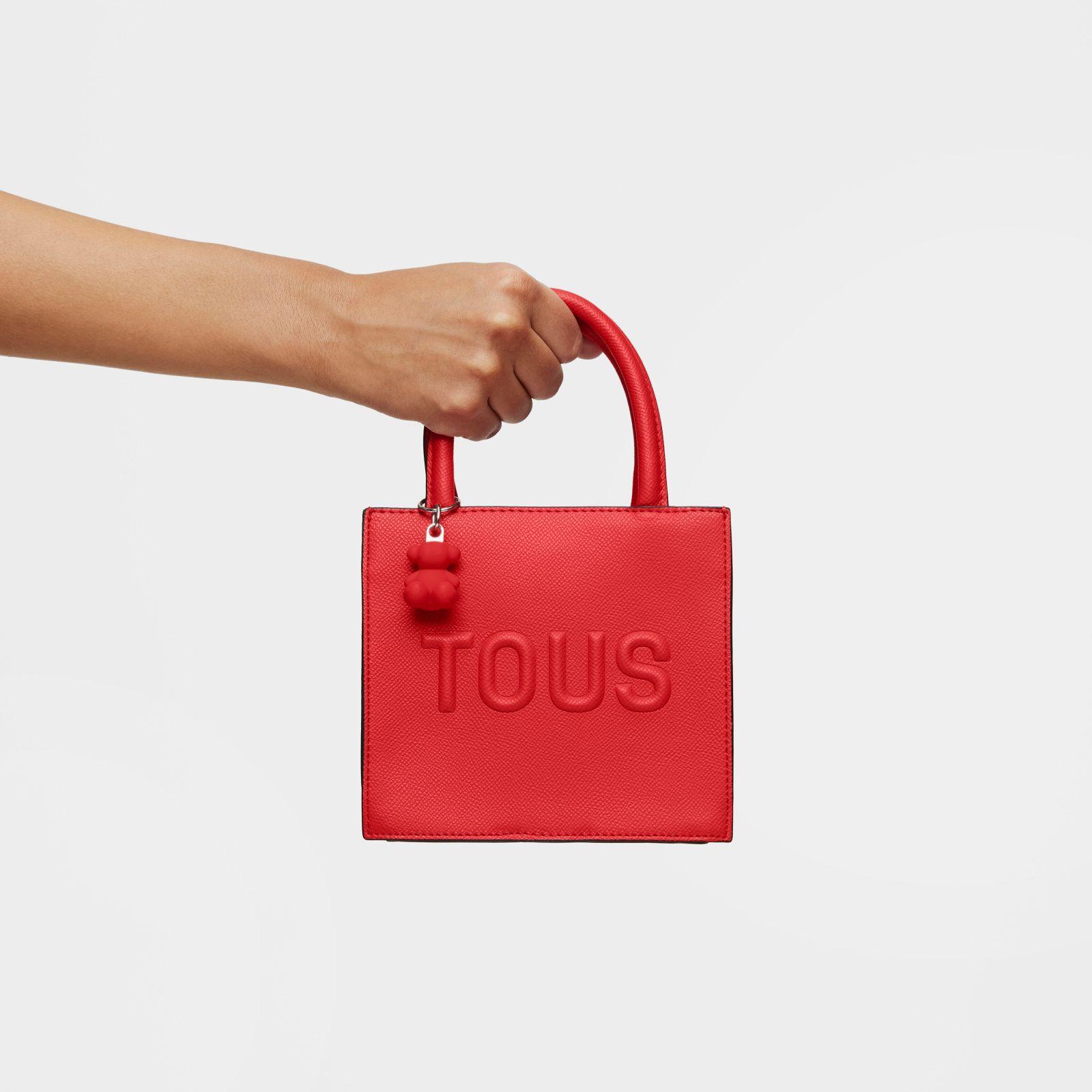 Bolso mini cube rojo TOUS Brenda-6