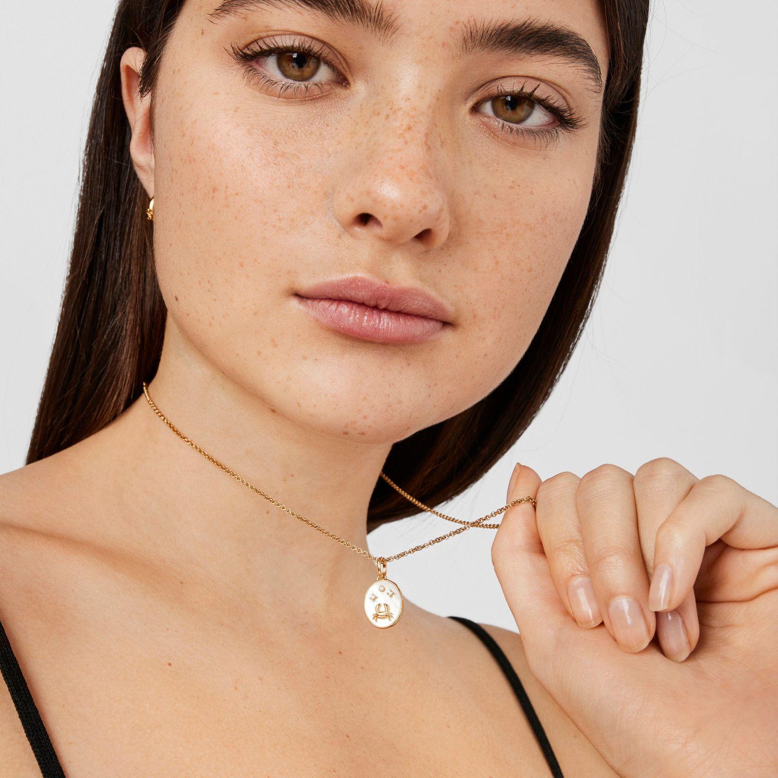 Colgante Cáncer de vermeil con nácar TOUS Horoscope-3