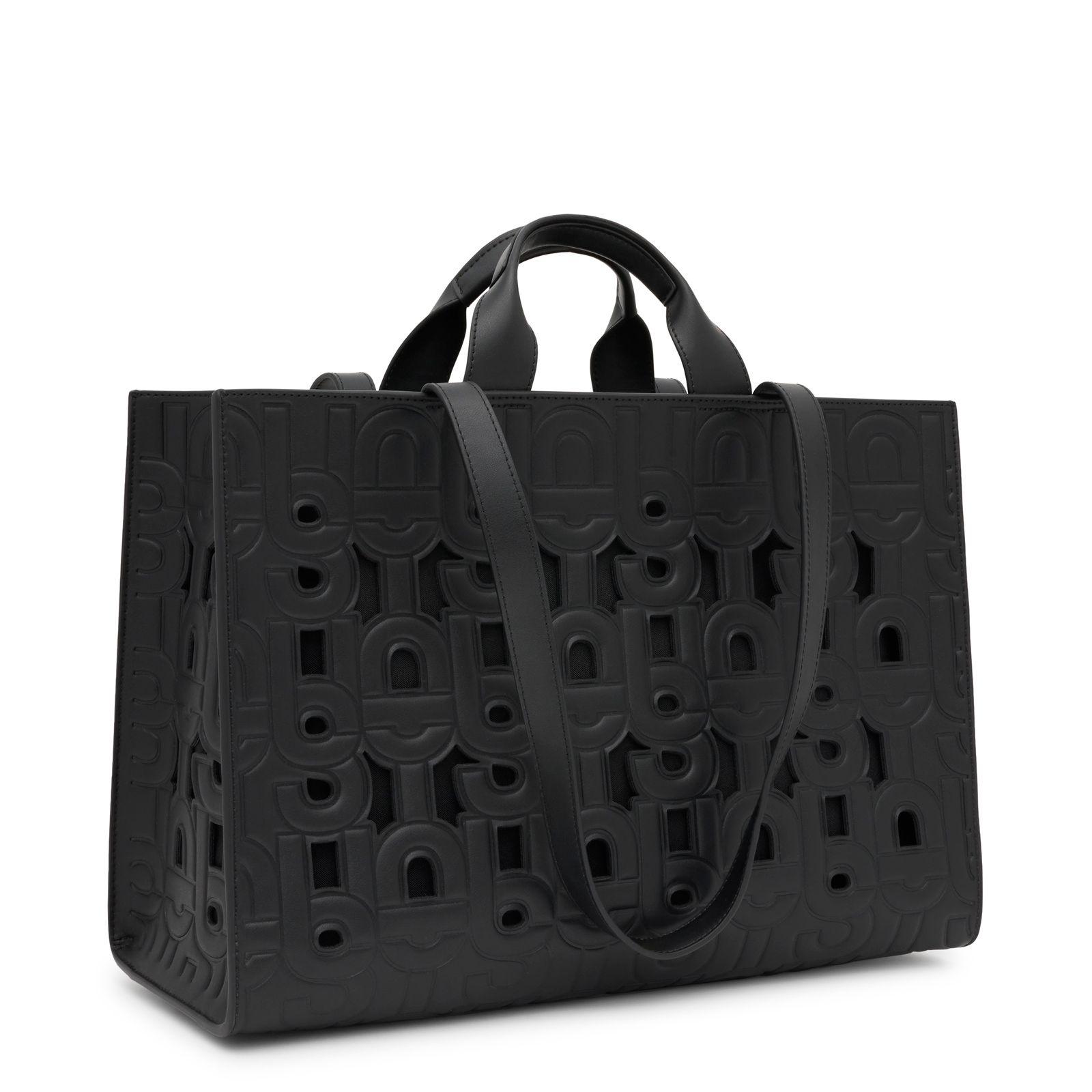 Shopper grande Amaya negro TOUS MANIFESTO CUT-1