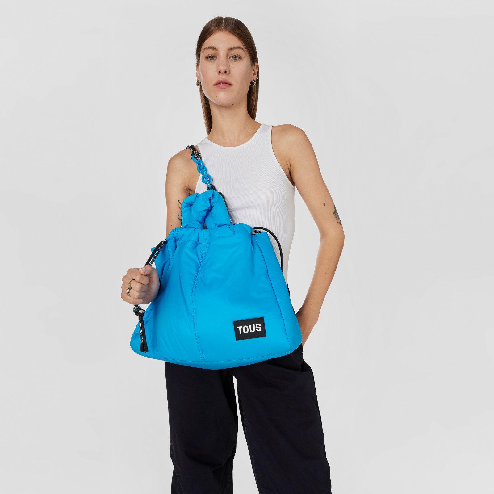Bolso Saca grande azul Cloud Soft Tous-2