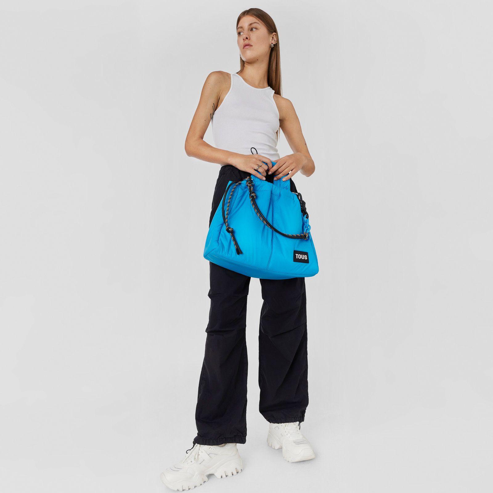Bolso Saca grande azul Cloud Soft Tous-3