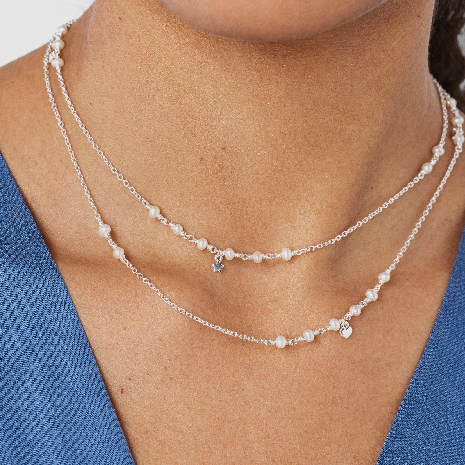 Collar de plata y perlas con motivos TOUS Cool Joy-3
