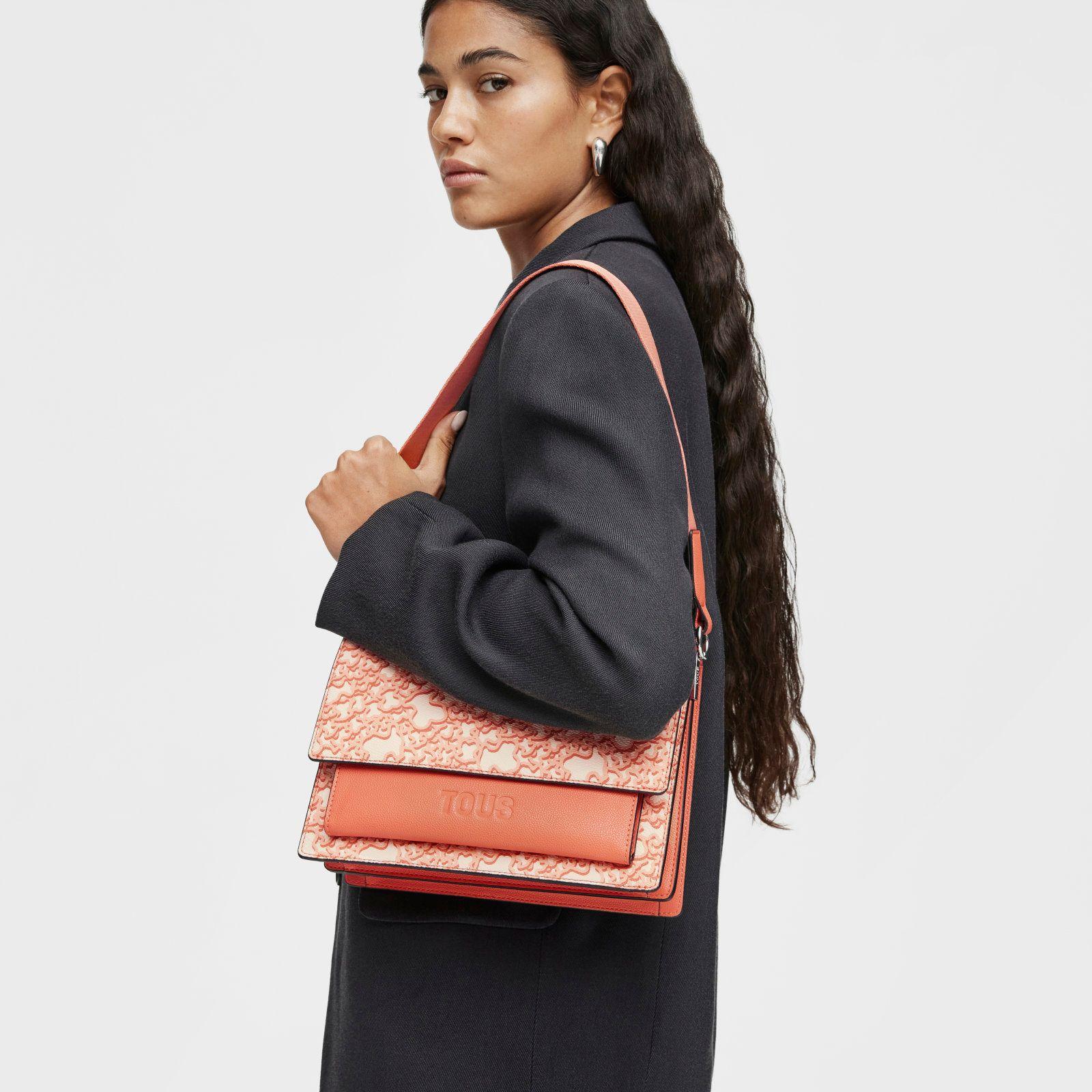 Bandolera mediana Audree naranja Kaos Mini Evolution-4