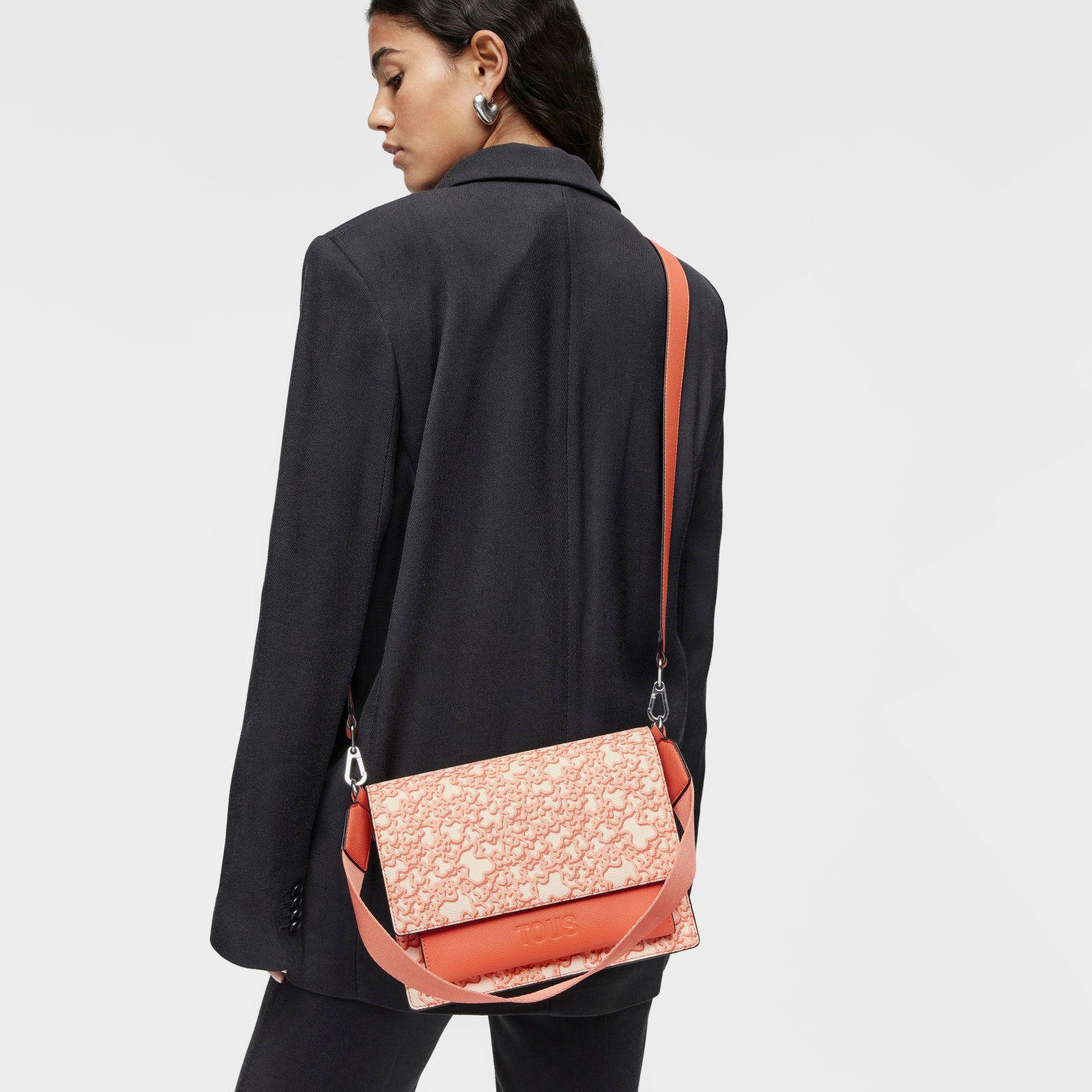 Bandolera mediana Audree naranja Kaos Mini Evolution-5