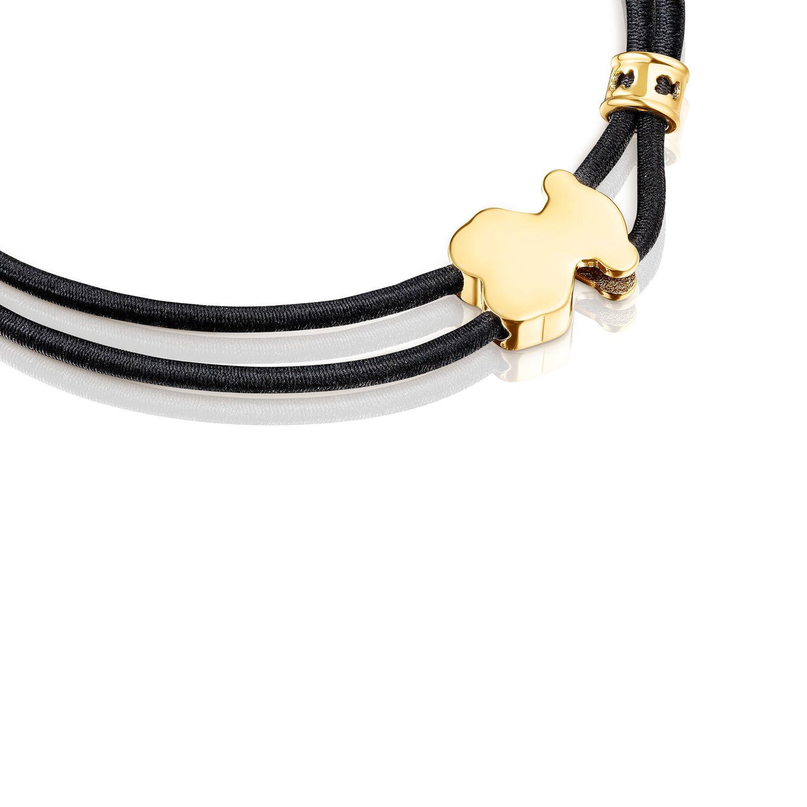 Pulsera elástica negra Sweet Dolls-2