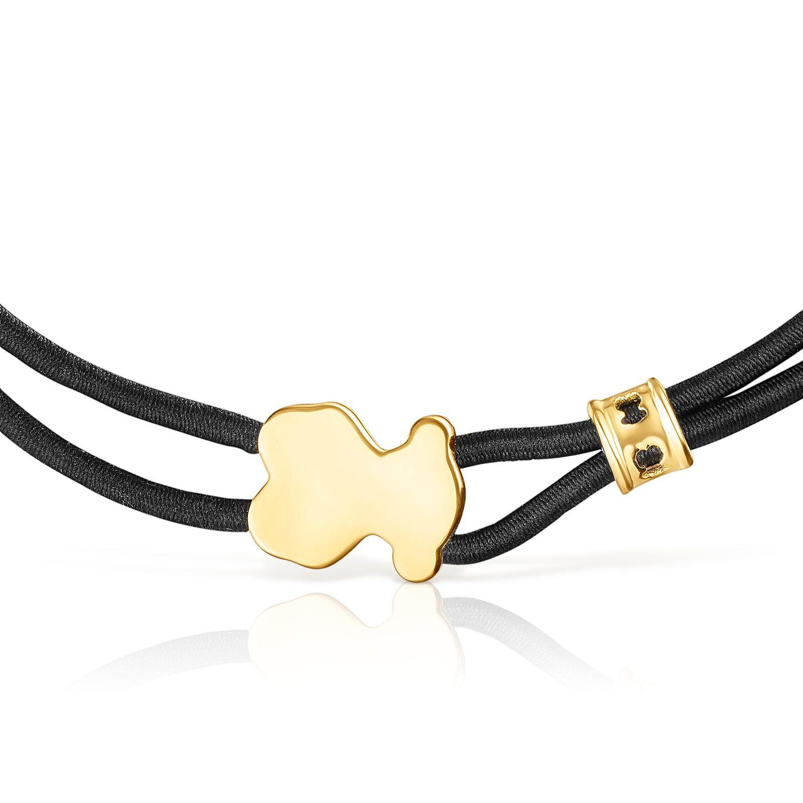 Pulsera elástica negra Sweet Dolls-3