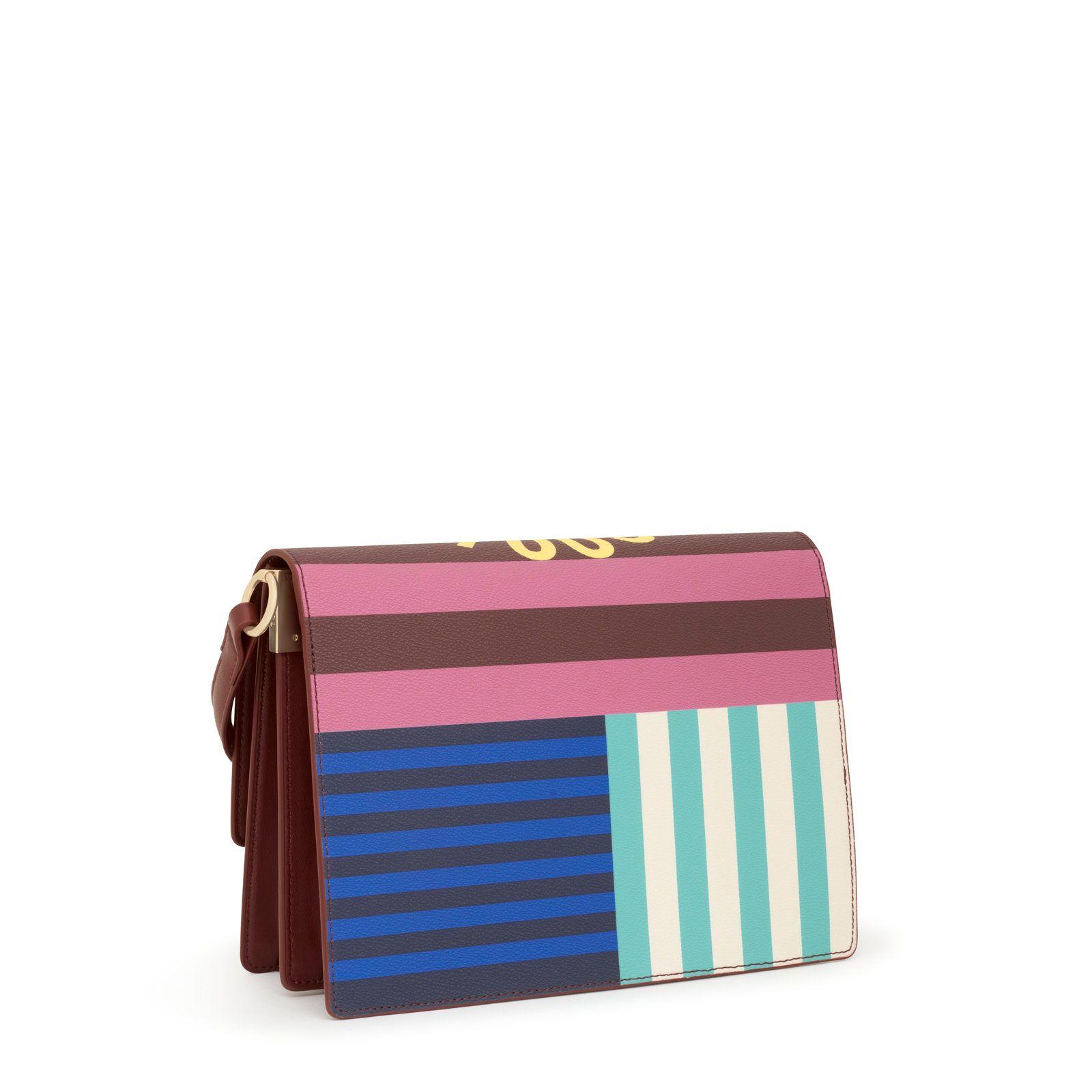 Bandolera mediana Audree marrón TOUS Hanna-1