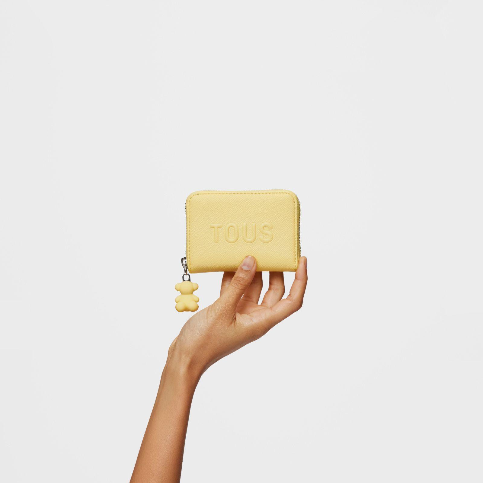 Monedero amarillo claro TOUS Brenda-3