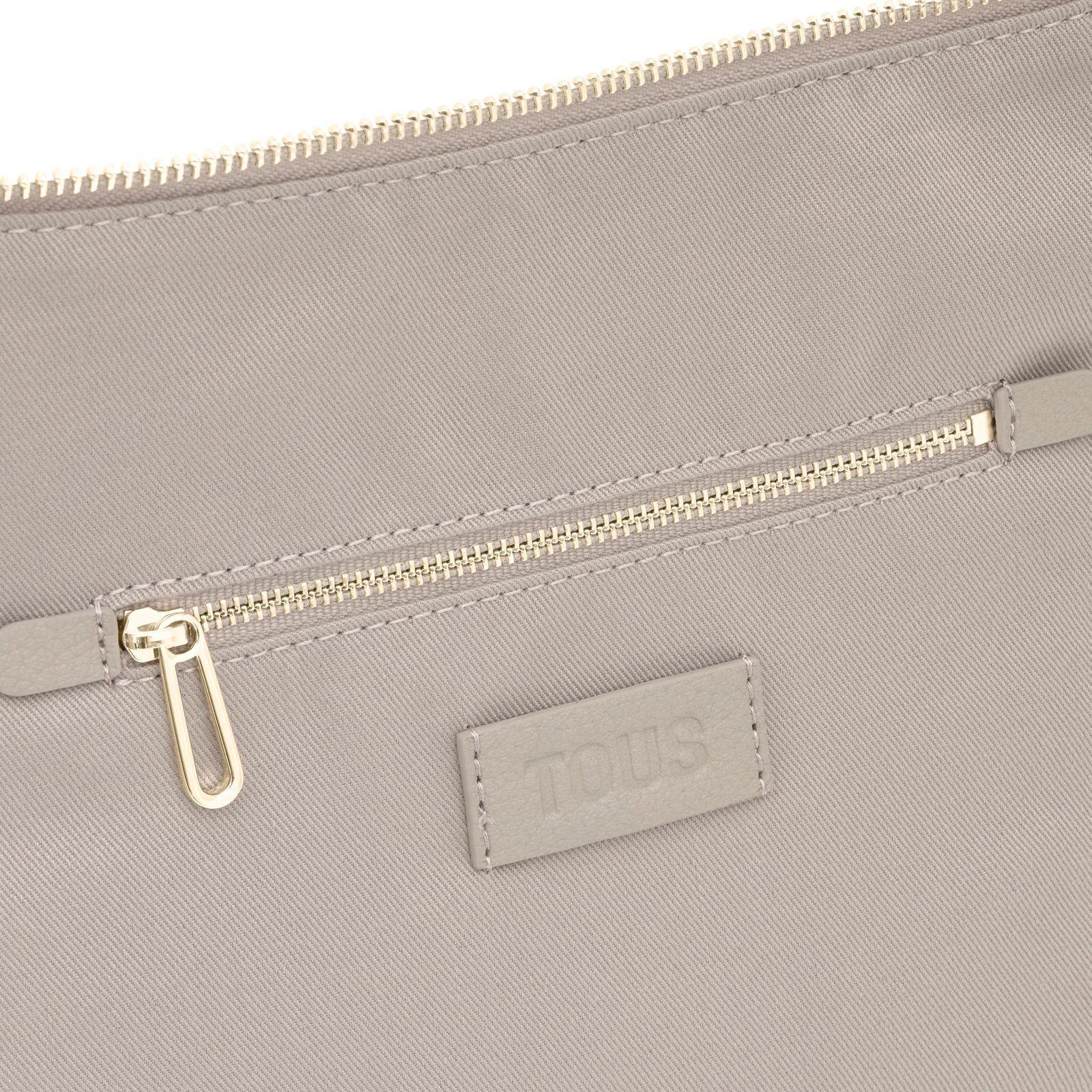 Bolso de hombro mediano topo TOUS Puffy bear-2