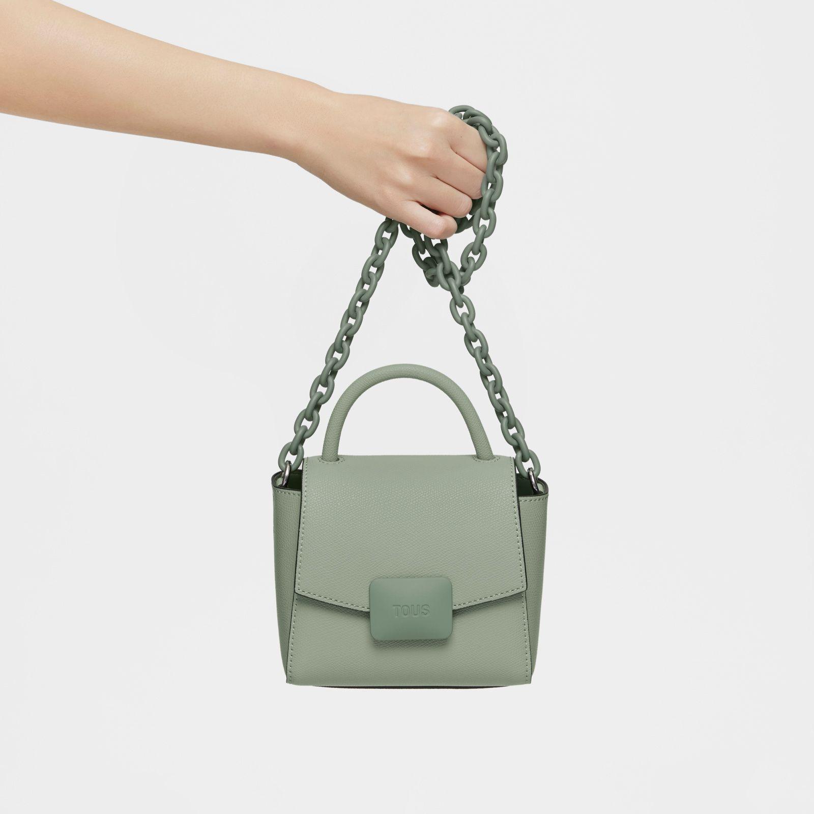 Mini bandolera gris piedra TOUS Lucia-4