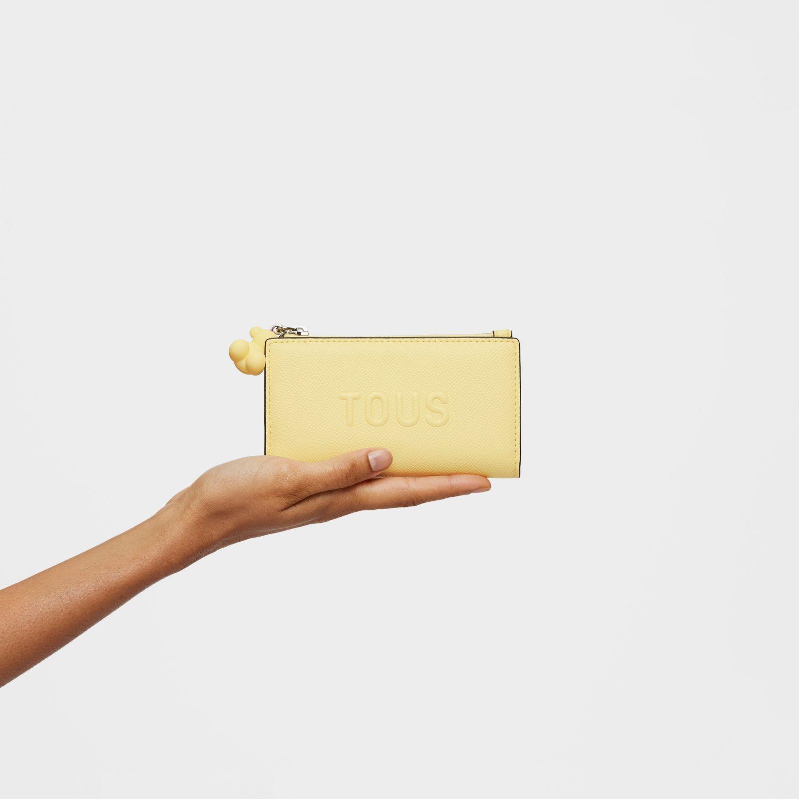 Cartera amarillo claro TOUS Brenda-4