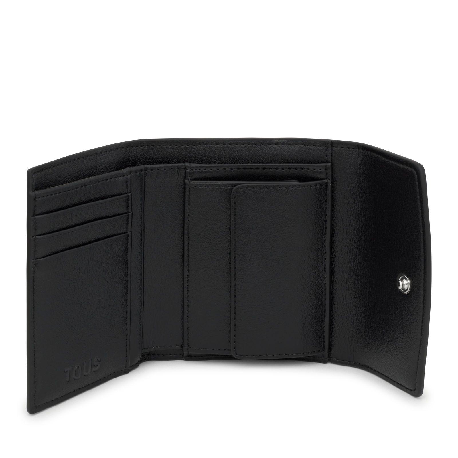 Cartera Pocket negra TOUS Bloom-2