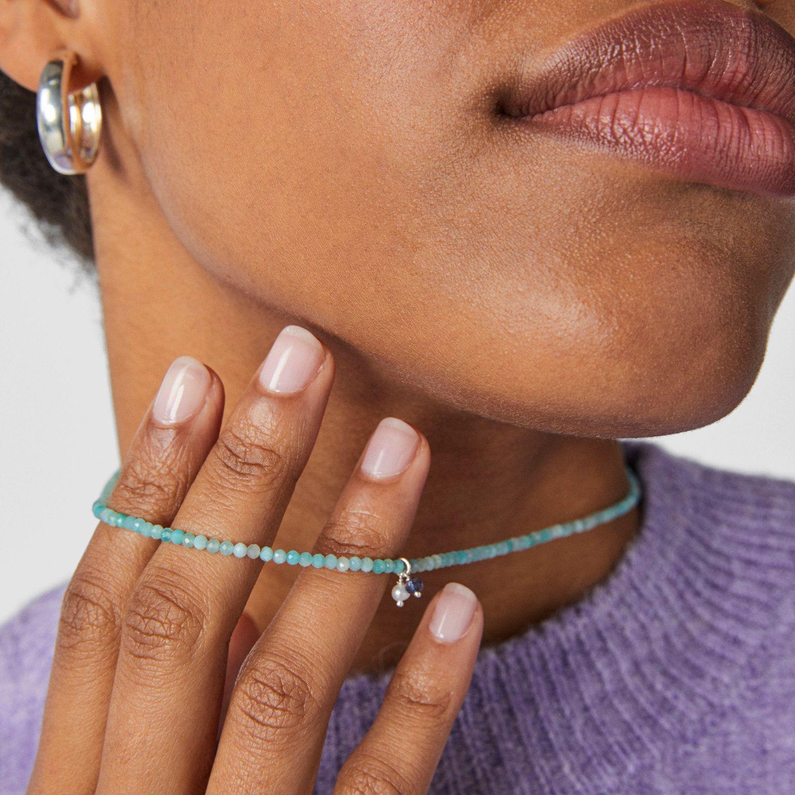 Collar con amazonita Camille Tous-3