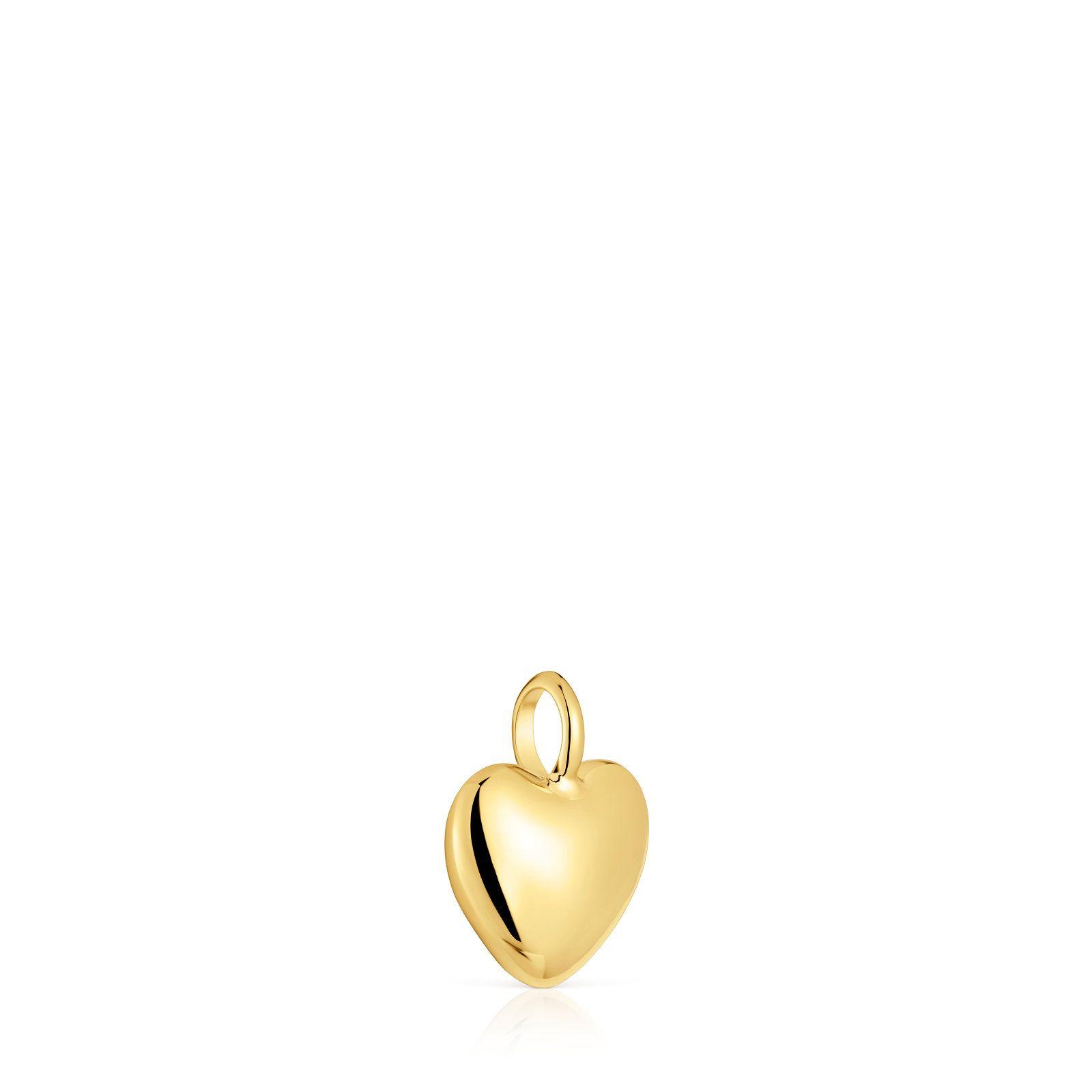 Colgante de oro corazón pequeño My Other Half-1