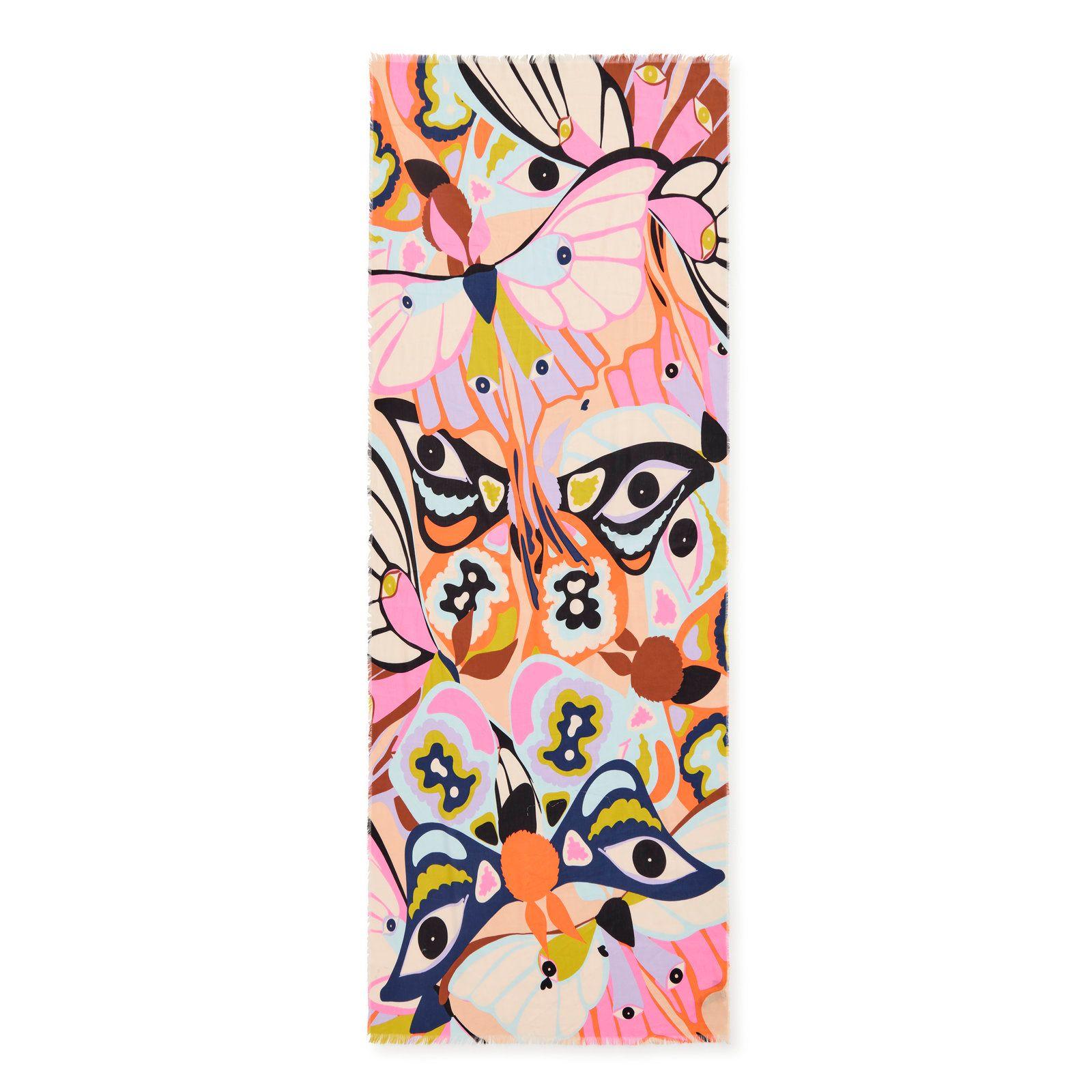 Foulard beige mariposas TOUS Modlin-2