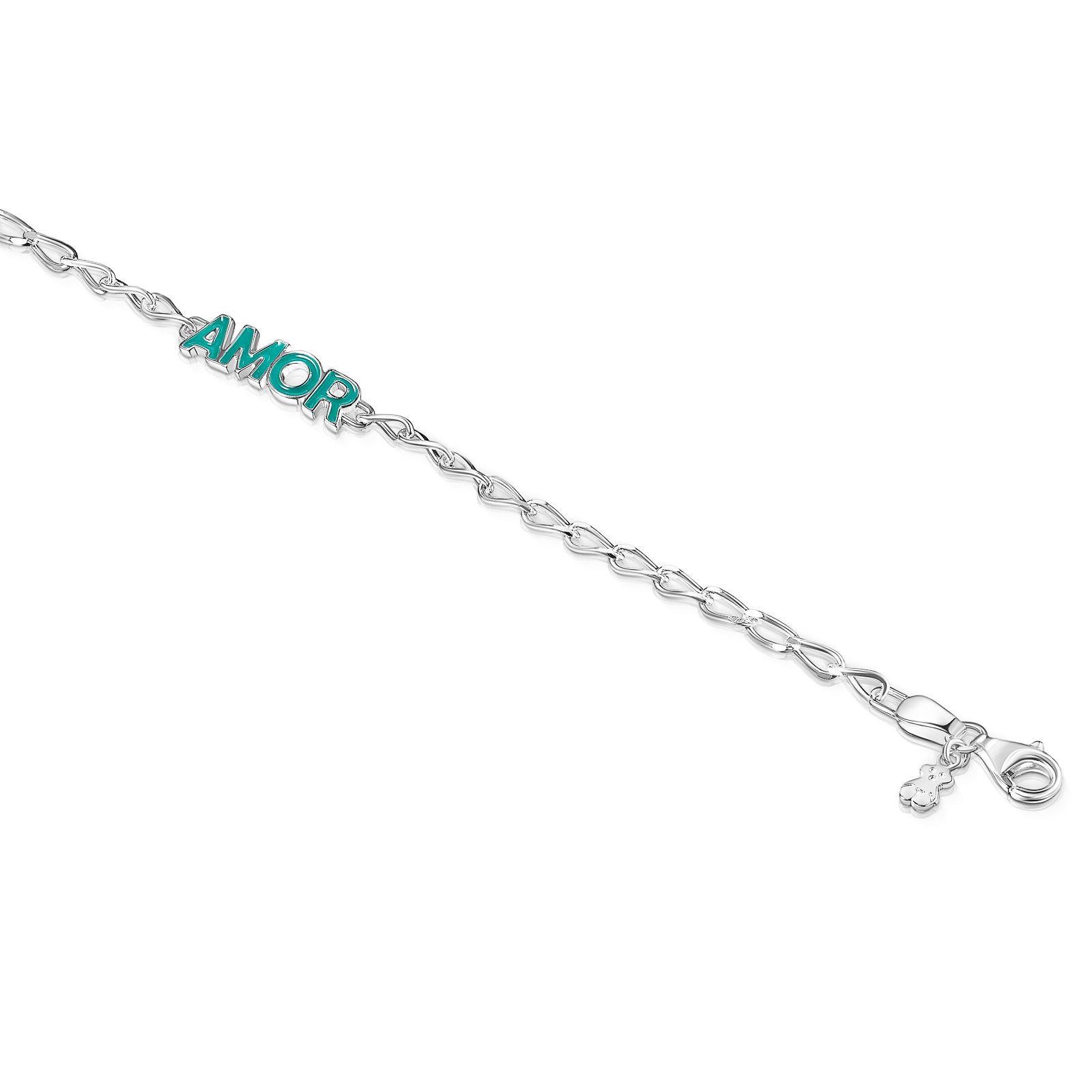 Pulsera de plata crossword Tous-2