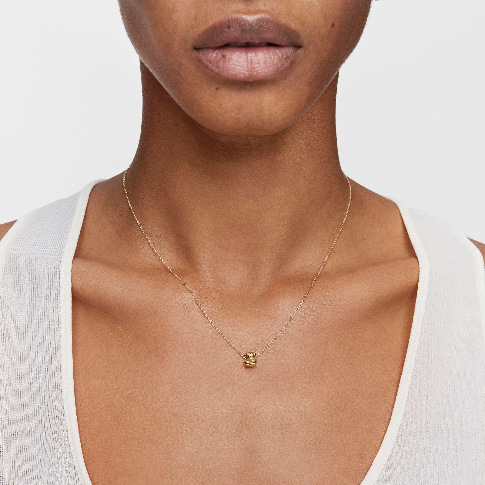 Collar de oro y motivo oso Bold Bear-5