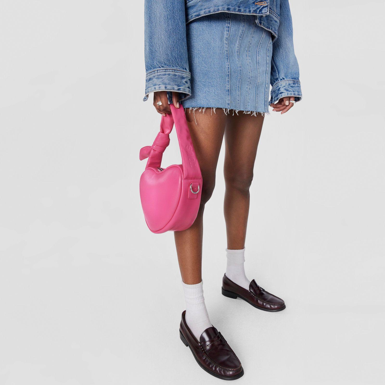 Bandolera fucsia corazón TOUS Carol-3