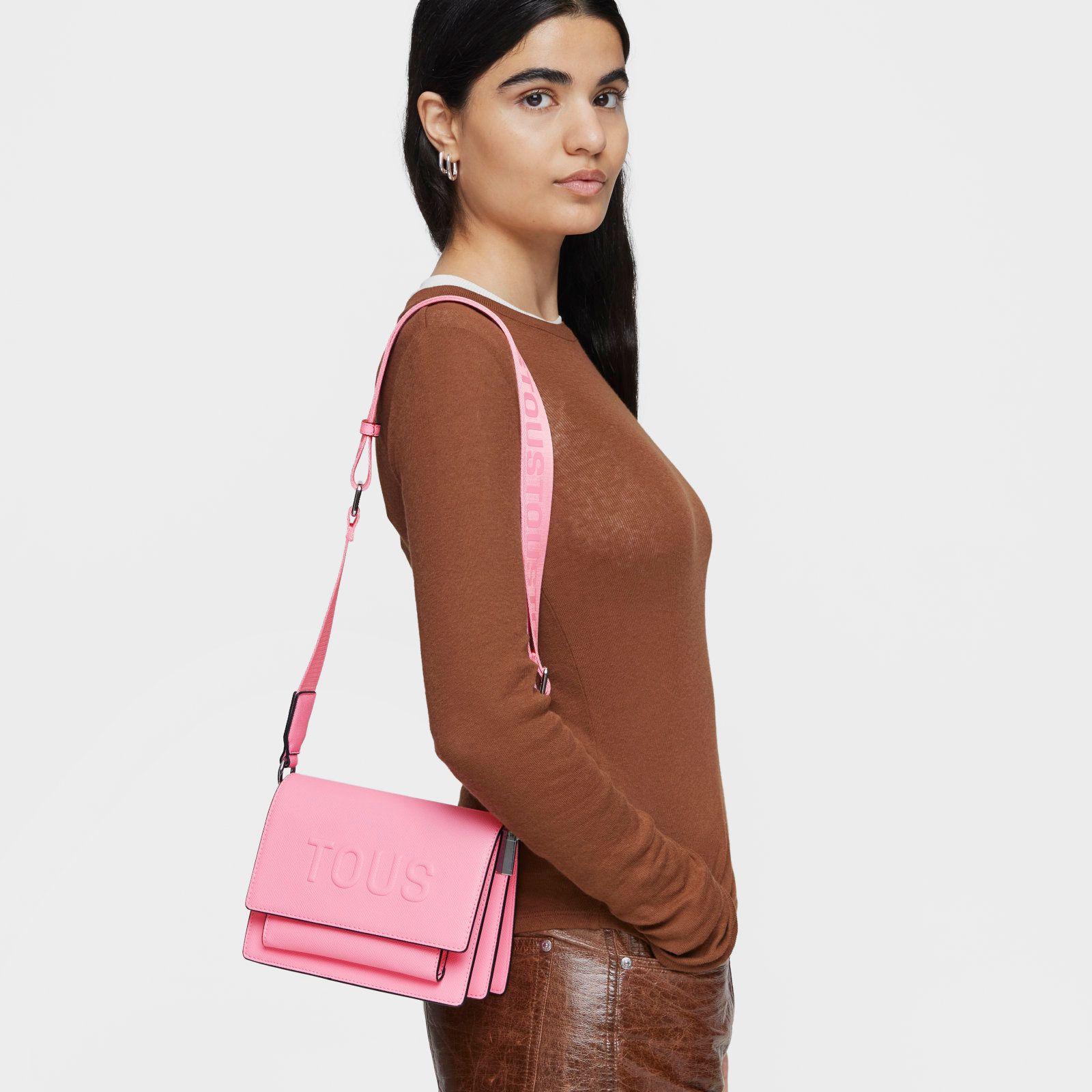 Bandolera pequeña Audree rosa TOUS La Rue New-4