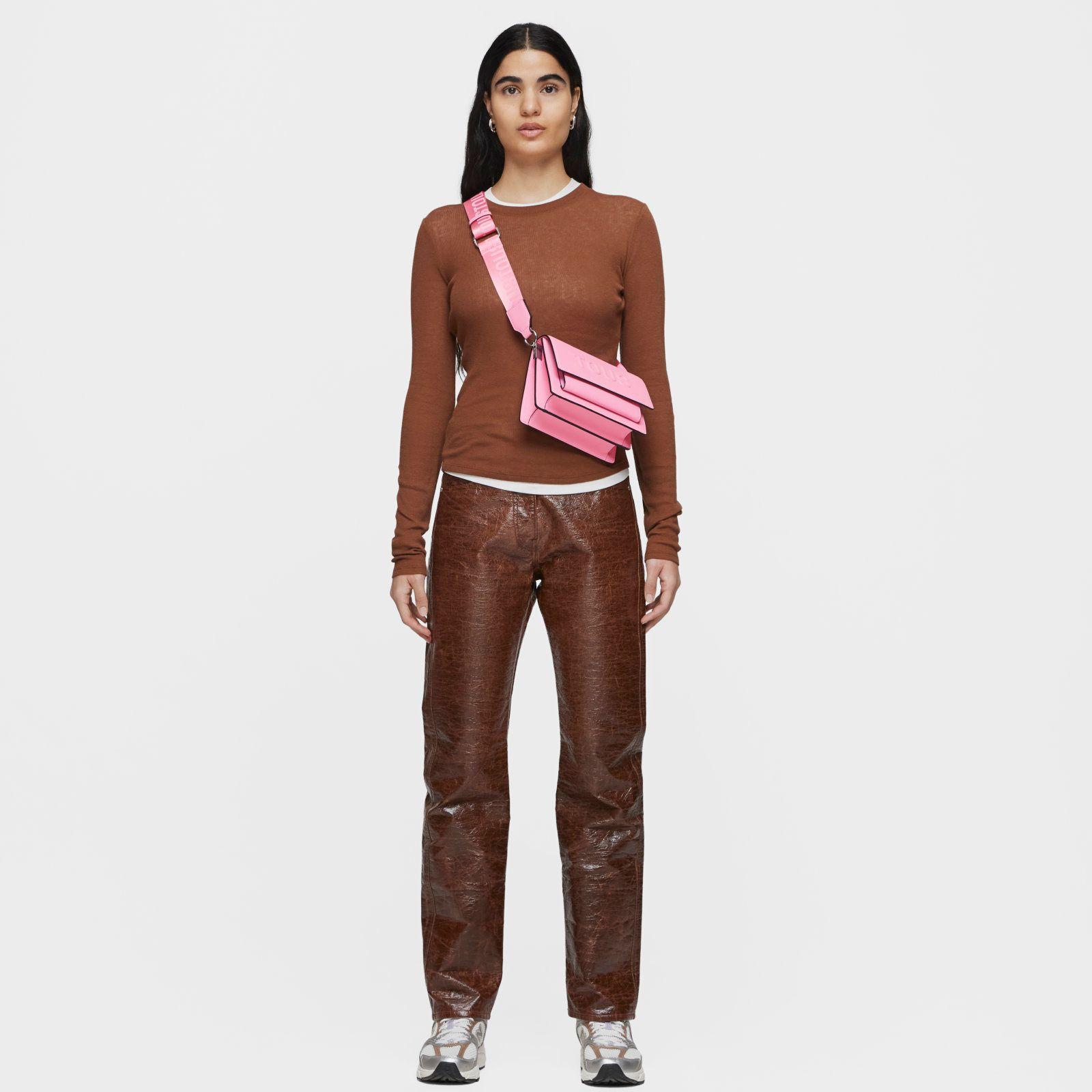Bandolera pequeña Audree rosa TOUS La Rue New-5