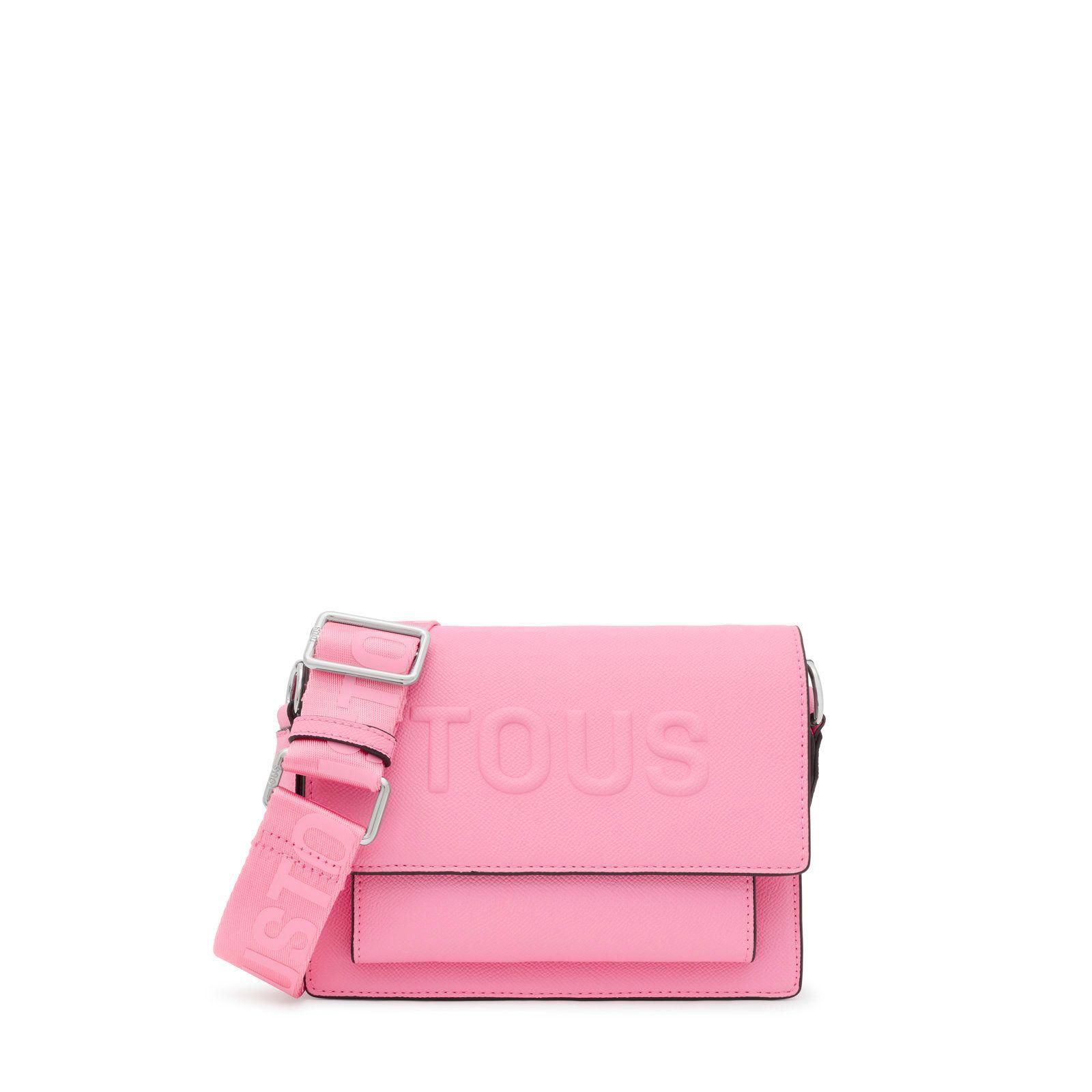 Bandolera pequeña Audree rosa TOUS La Rue New-0