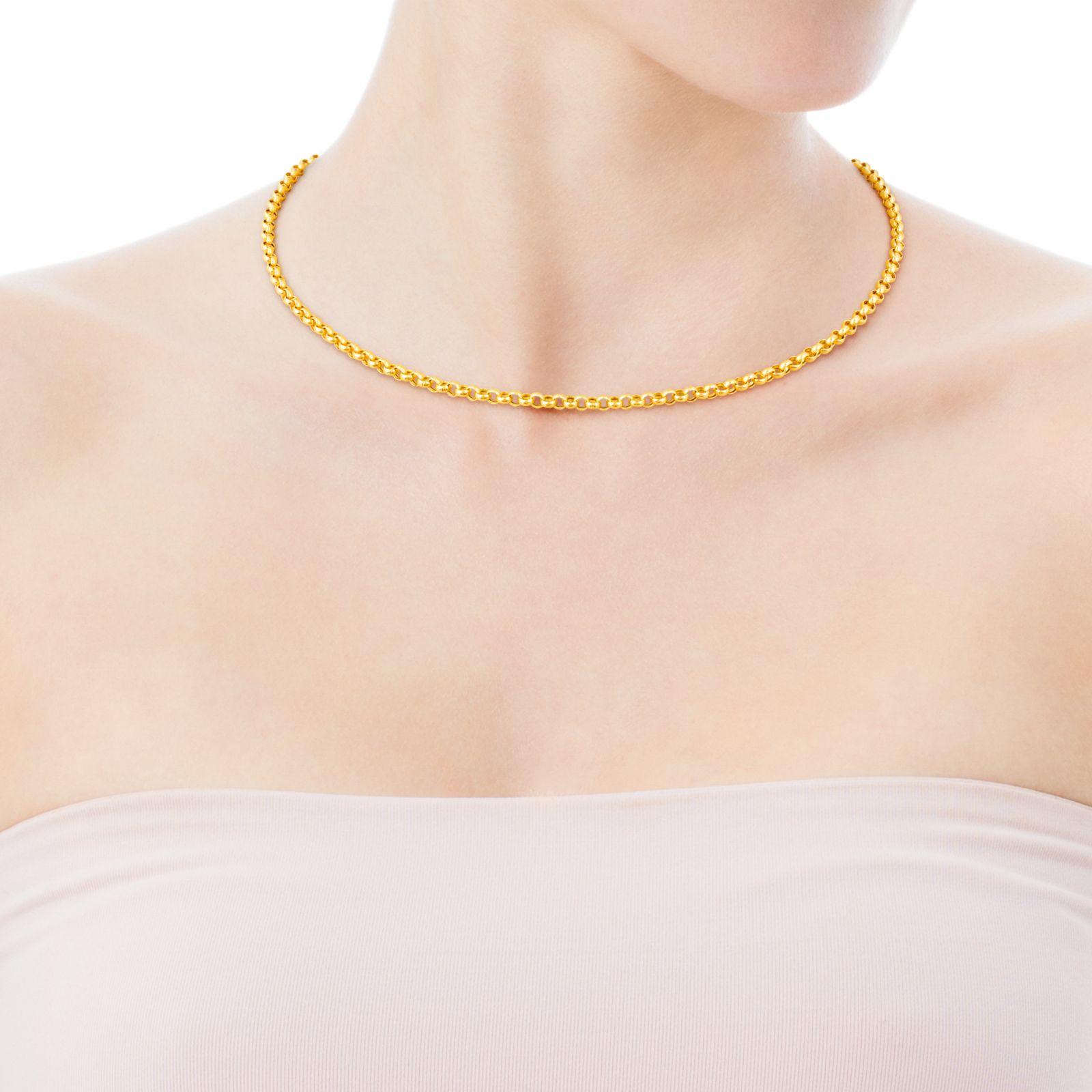 Gargantilla Tous  Chain de Oro-3