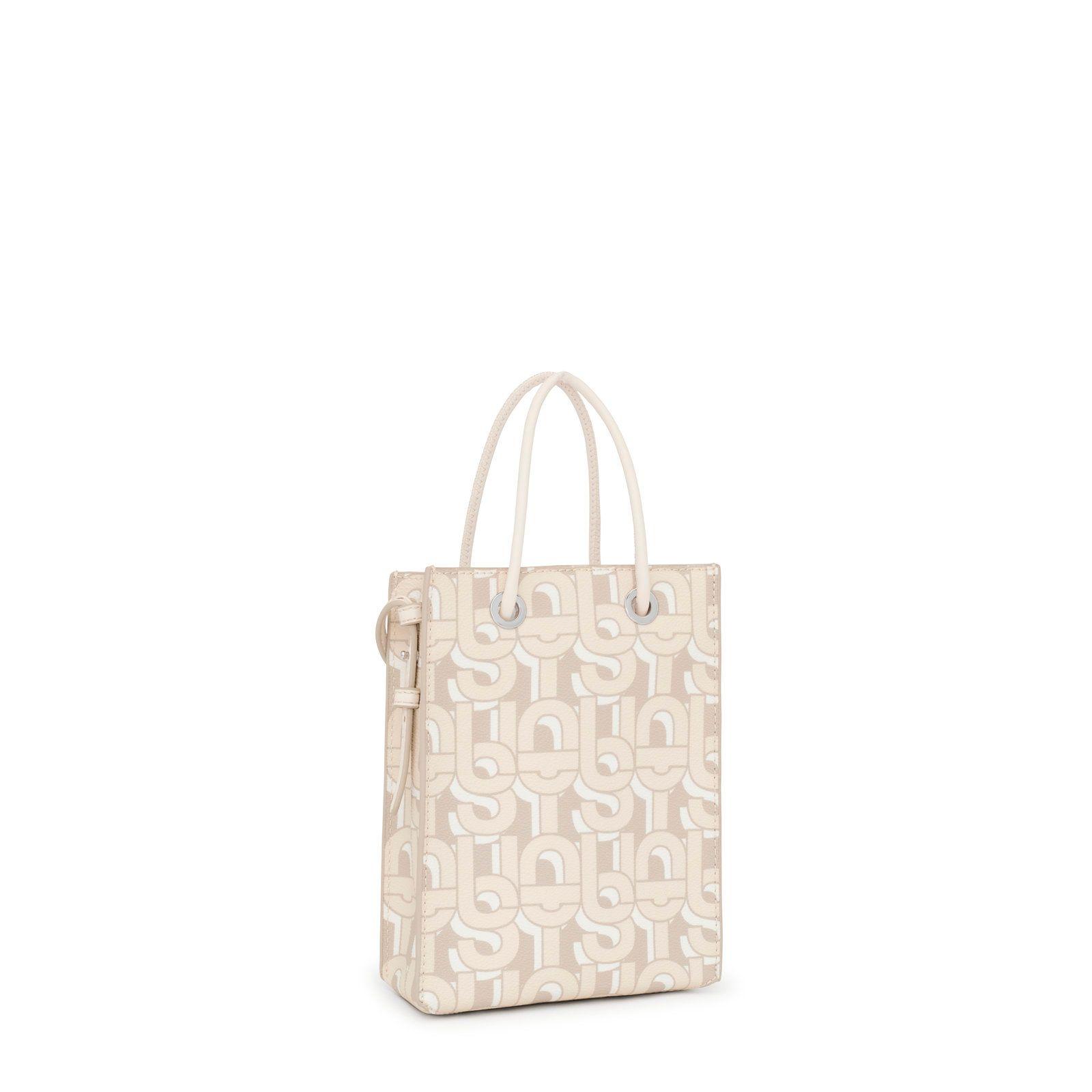 Mini bolso beige TOUS MANIFESTO-1
