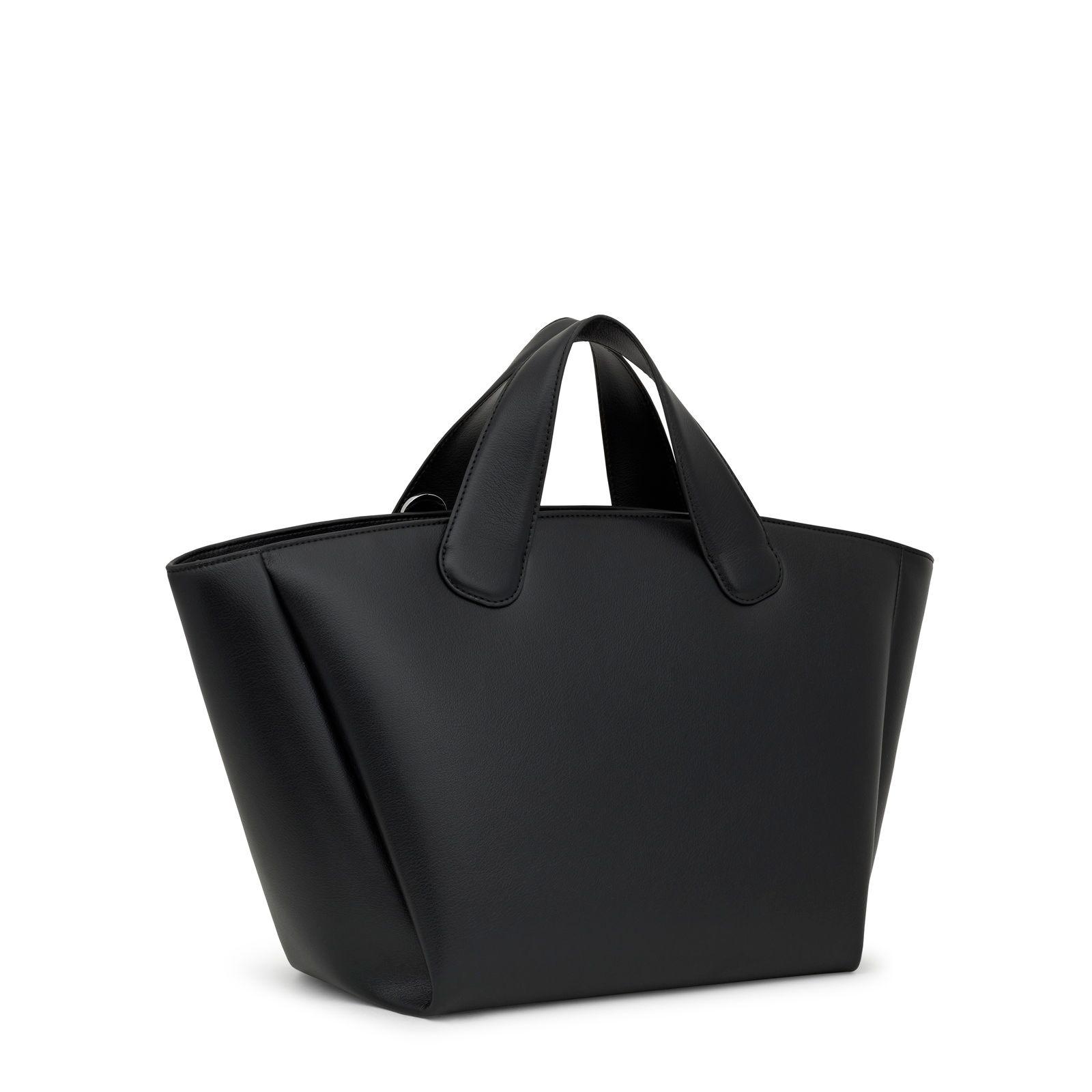 Capazo grande negro TOUS Bloom-1