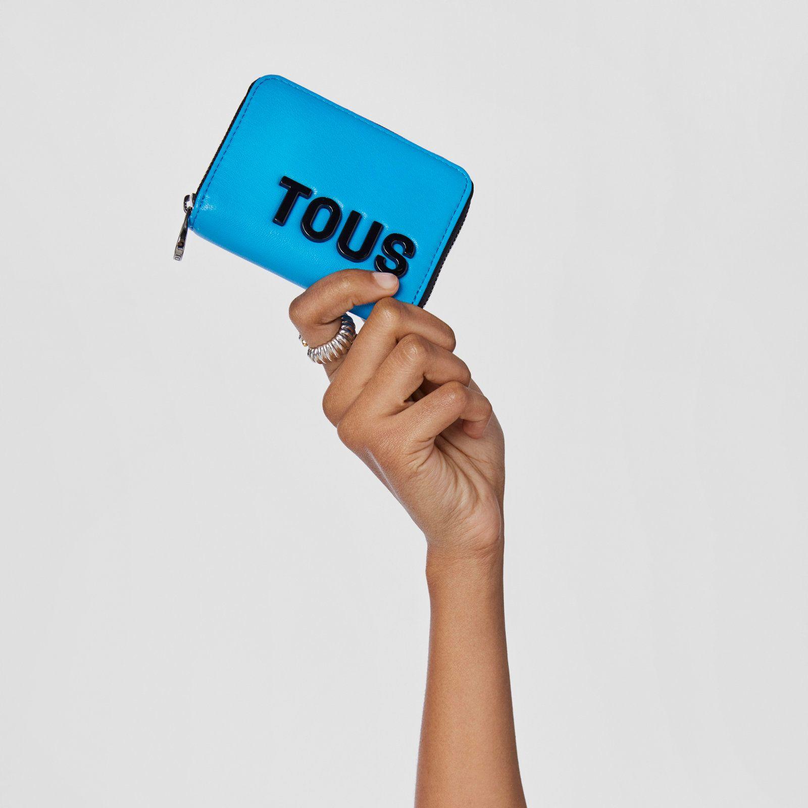 Monedero azul TOUS Carol-3
