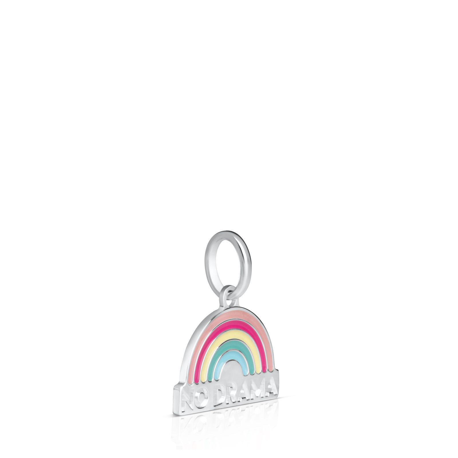 Colgante arco iris de plata con esmalte LVR Tous-2