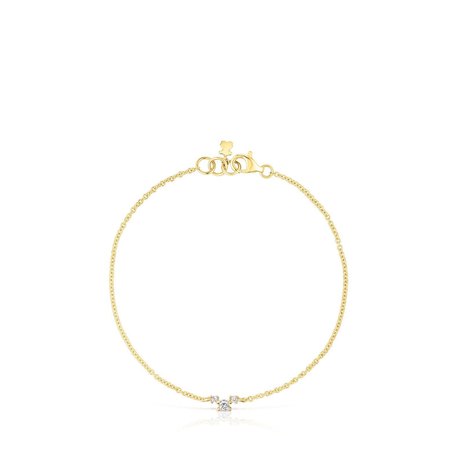 Pulsera de oro y diamantes Les Classiques-1