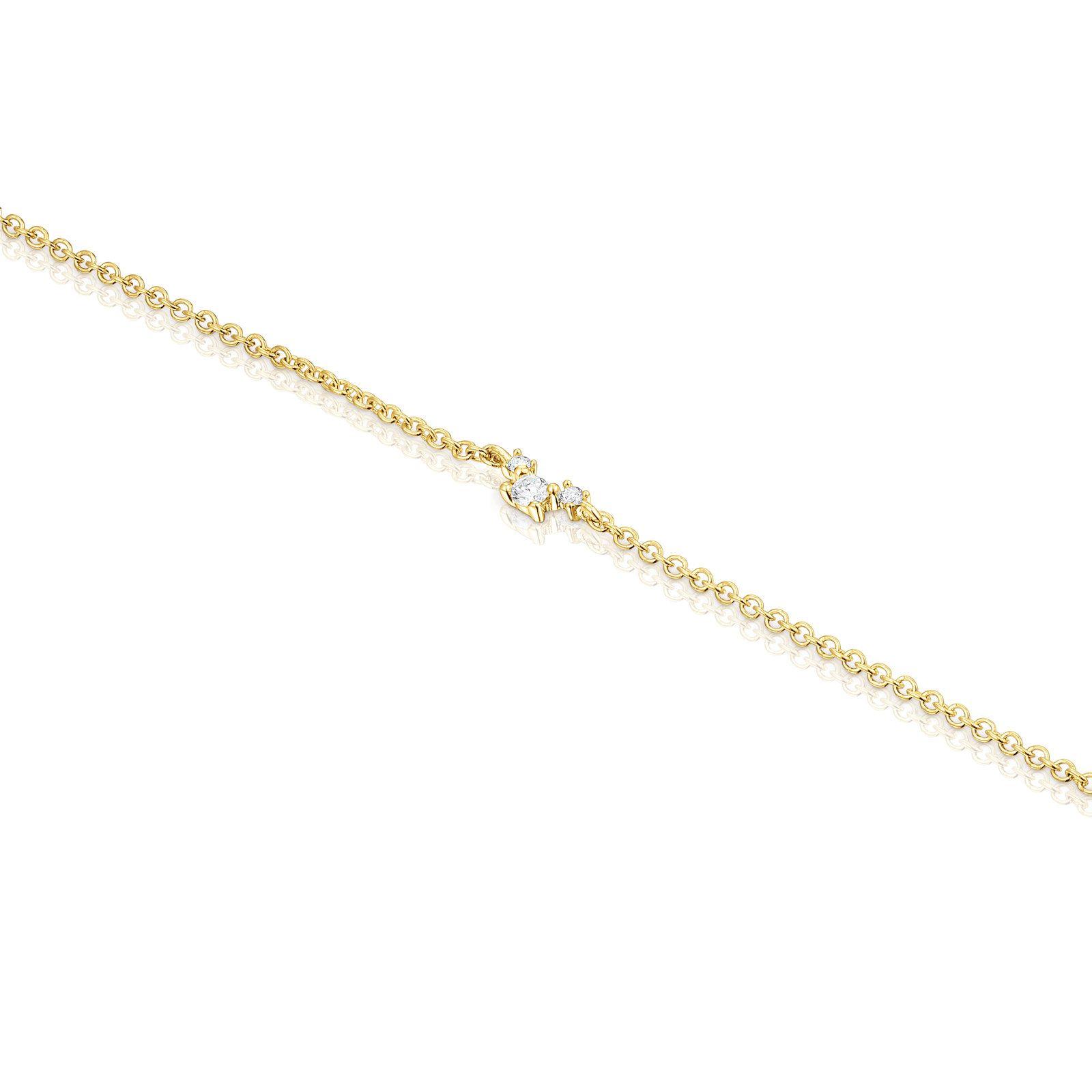 Pulsera de oro y diamantes Les Classiques-2