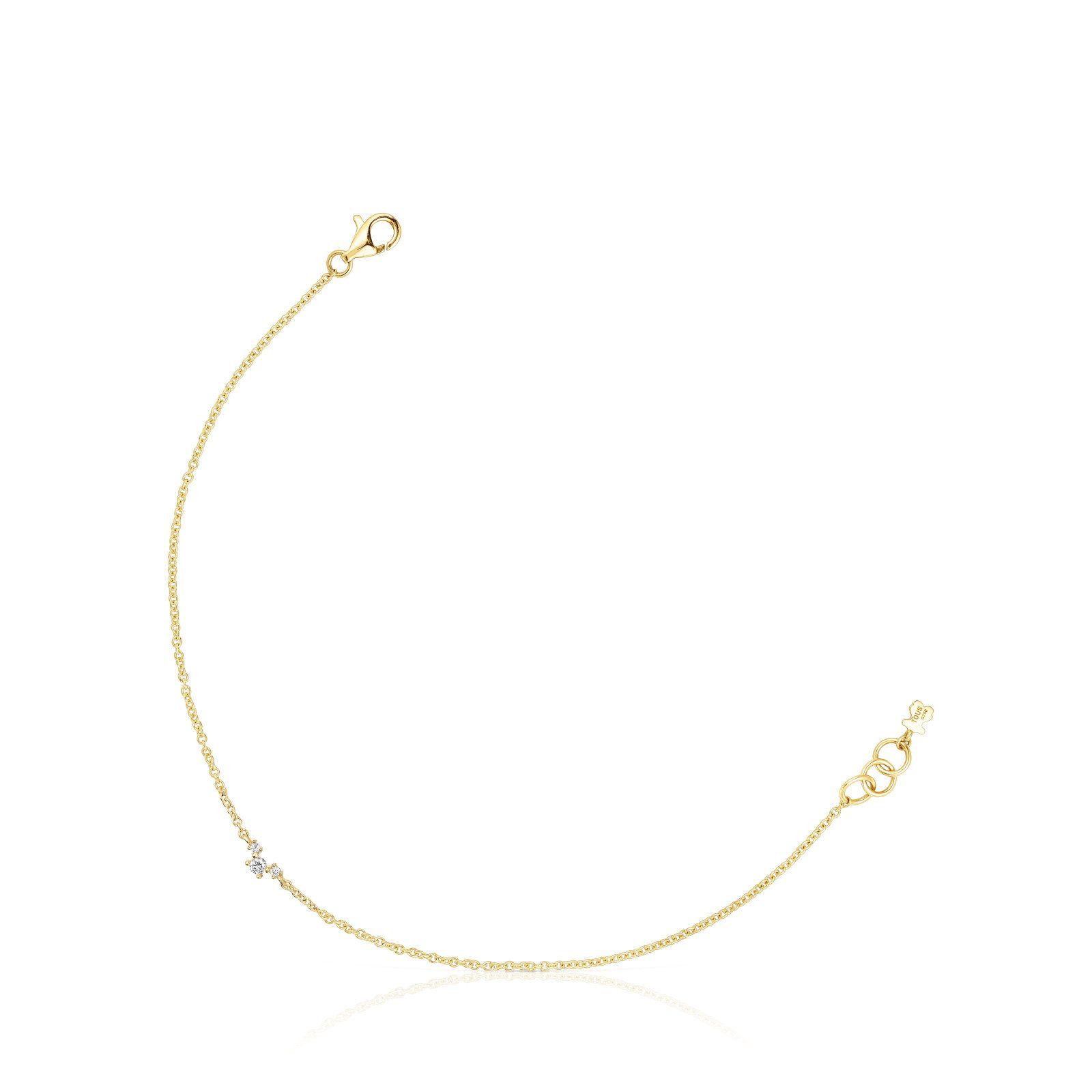 Pulsera de oro y diamantes Les Classiques-3