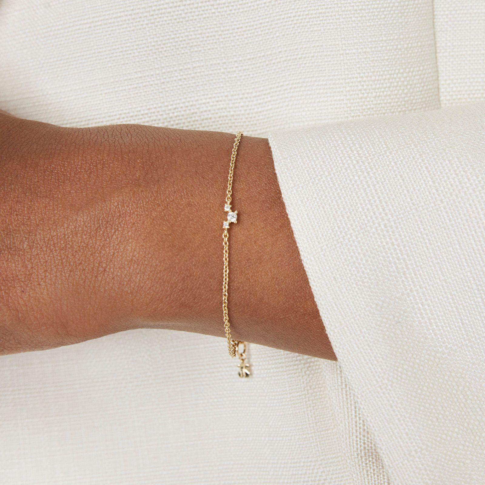 Pulsera de oro y diamantes Les Classiques-7